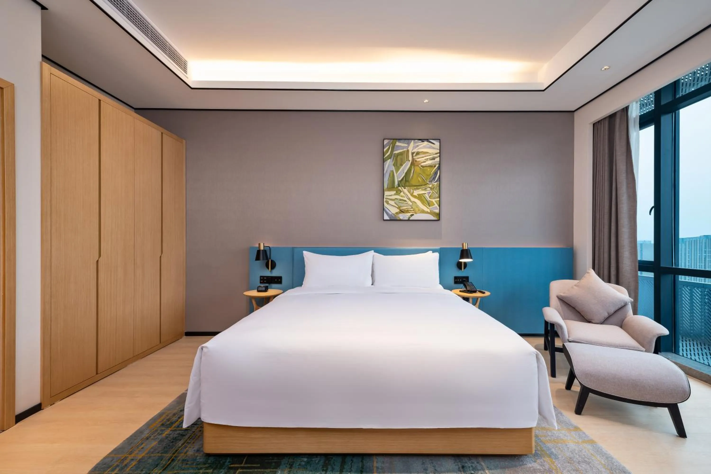 Bed in Hilton Garden Inn Nanchang