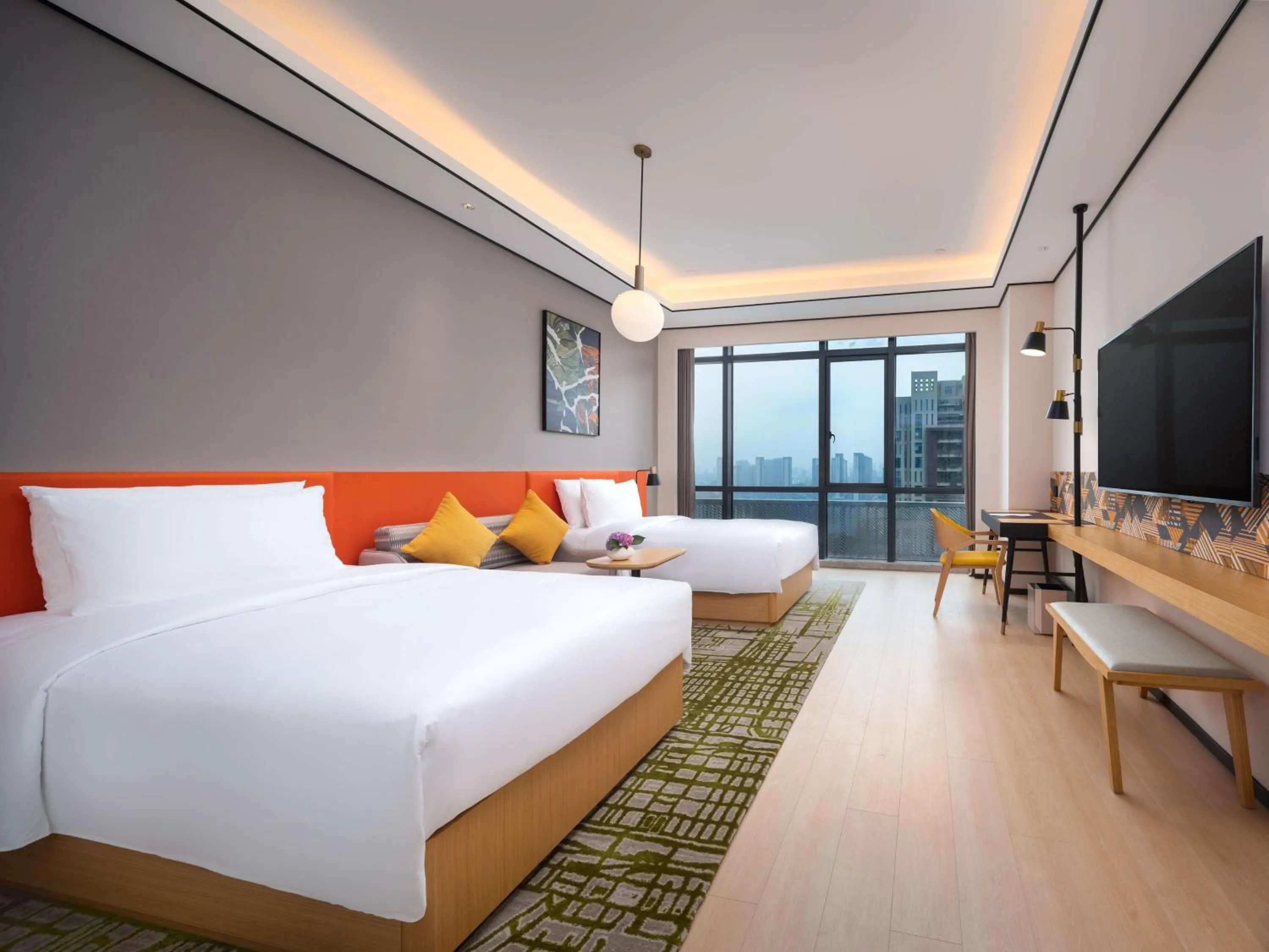 Bedroom, Bed in Hilton Garden Inn Nanchang