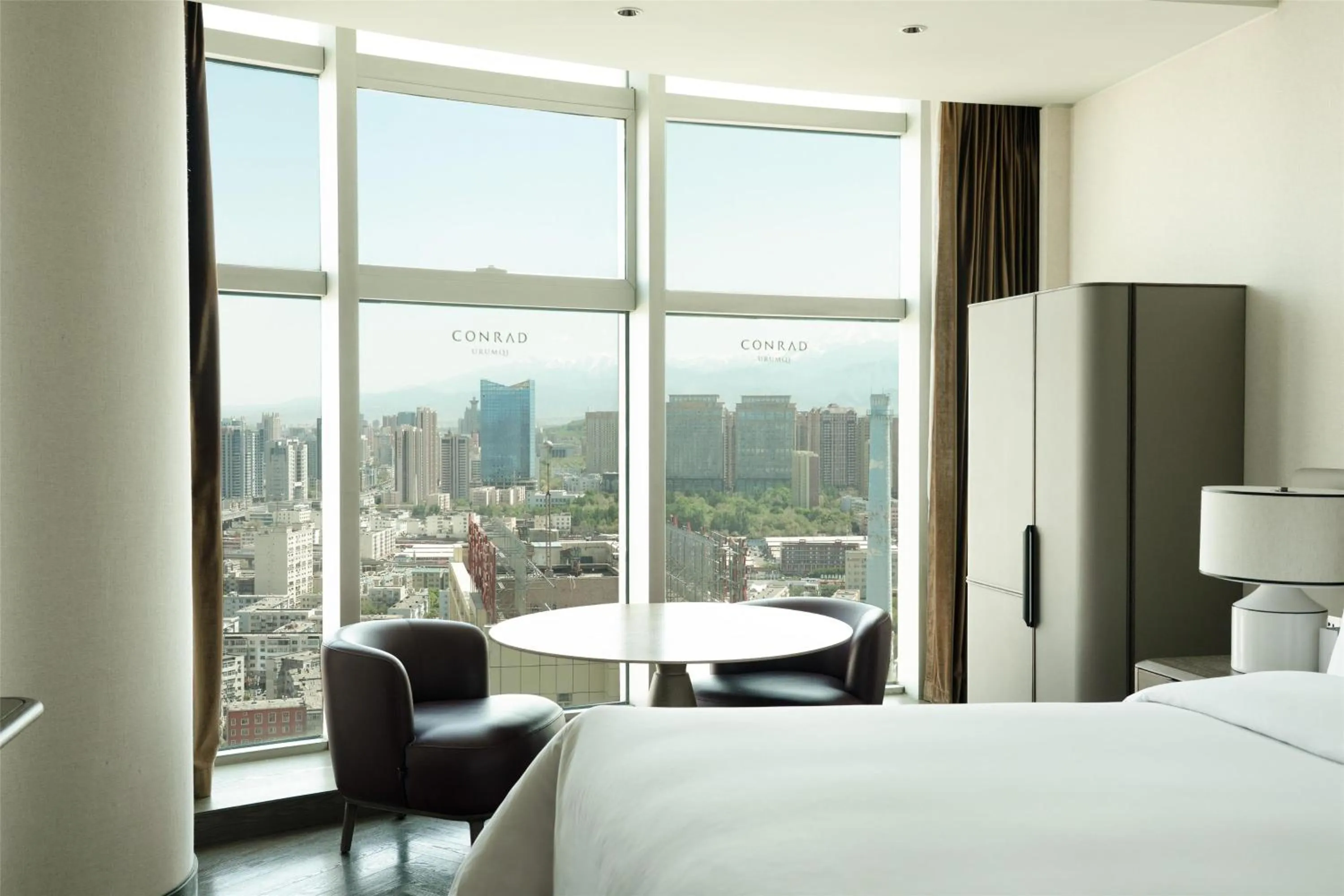 Bedroom, Bed in Conrad Urumqi
