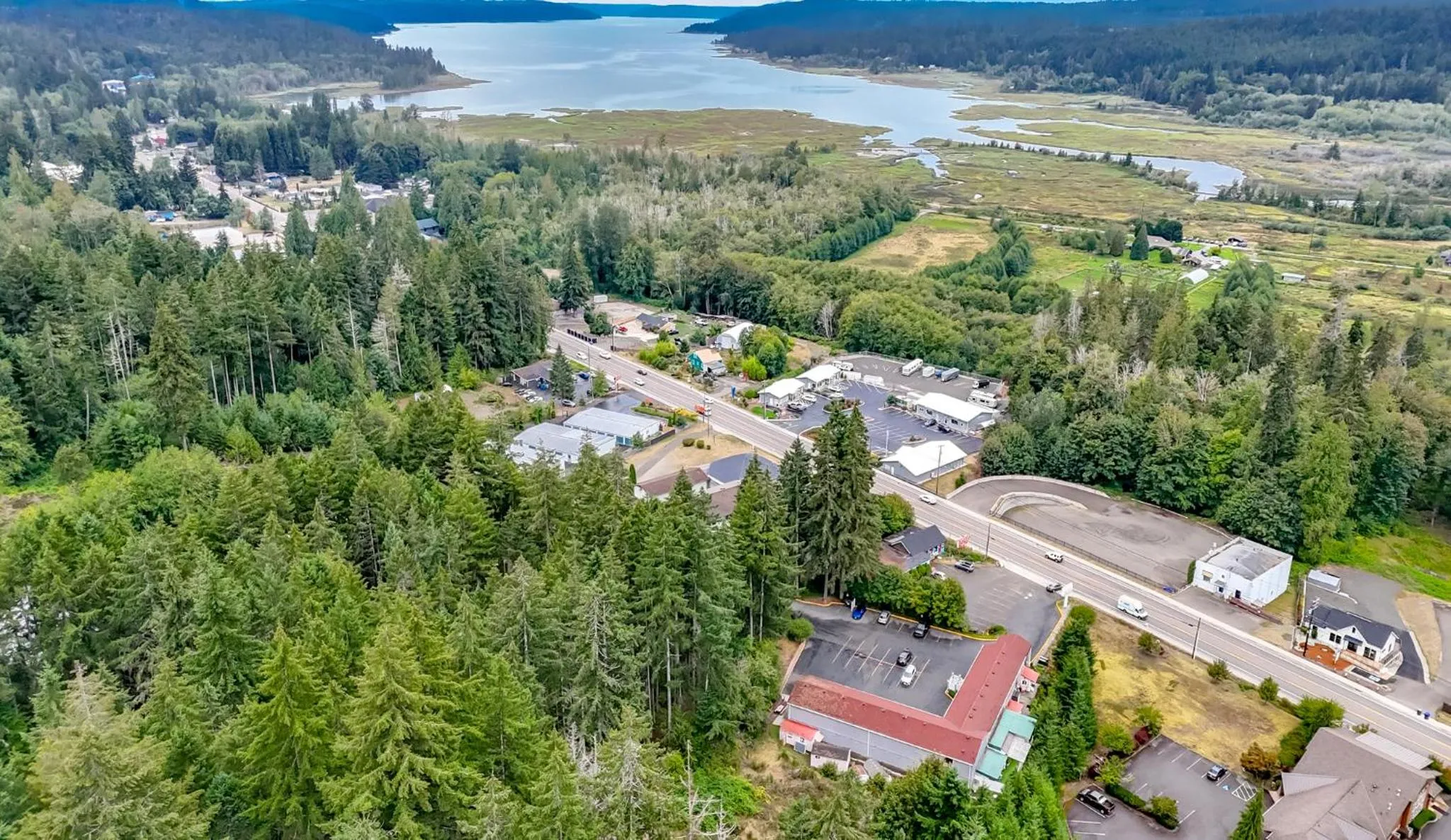 Property building in Belfair Motel