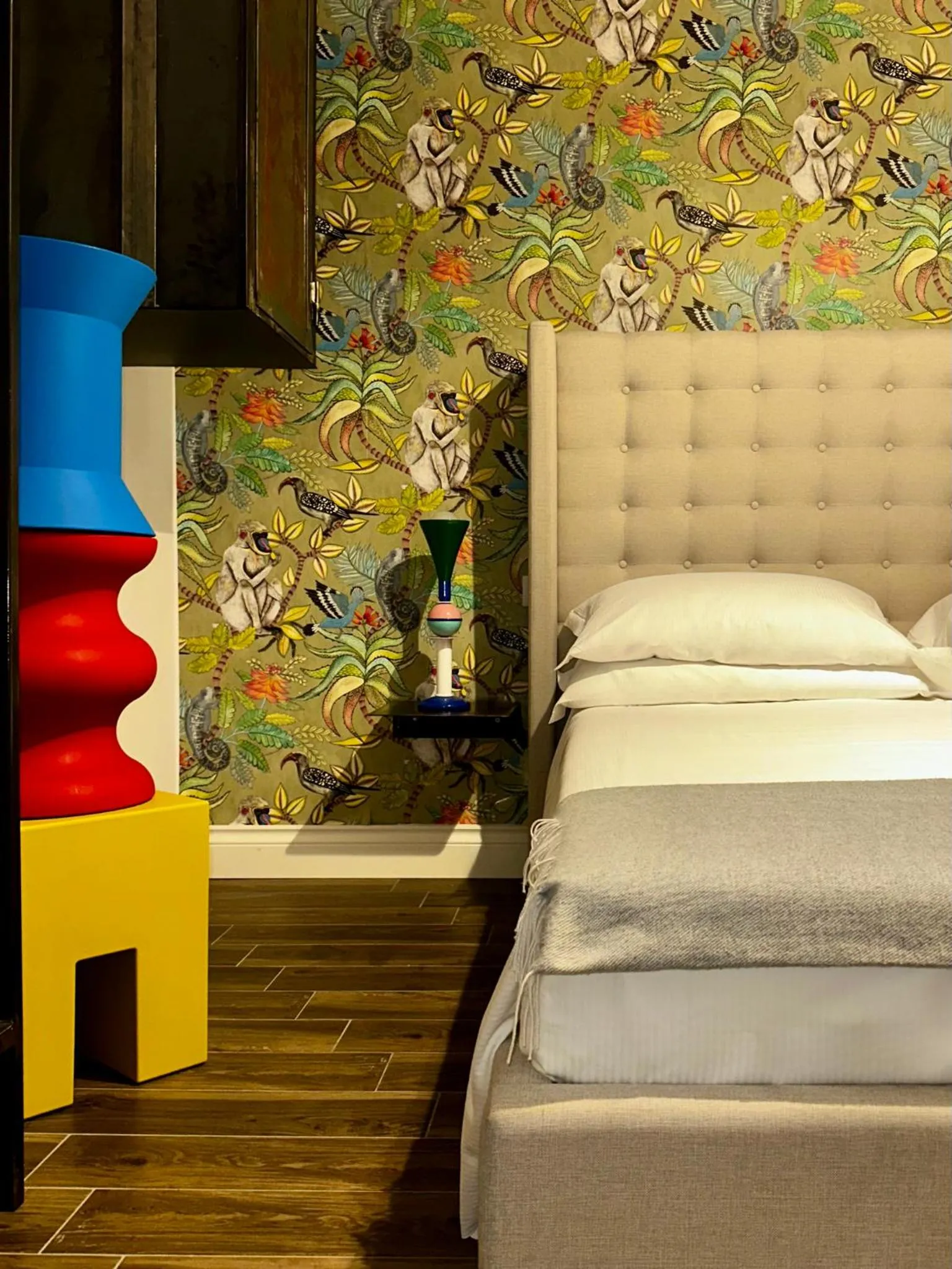 Bed in Ginevra Boutique Rooms - Palazzo Leosini - Residenze D'Epoca