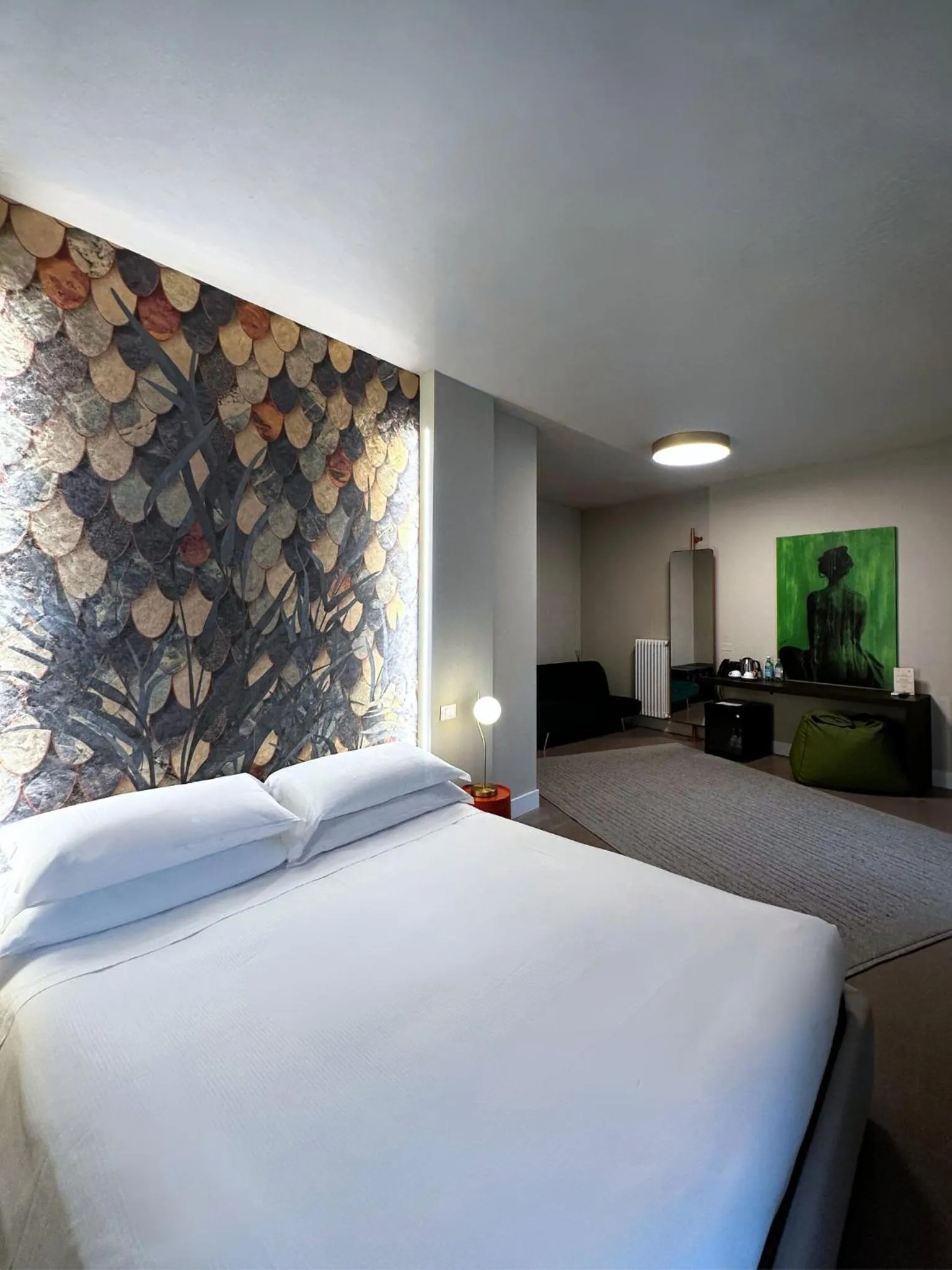 Bed in Ginevra Boutique Rooms - Palazzo Leosini - Residenze D'Epoca