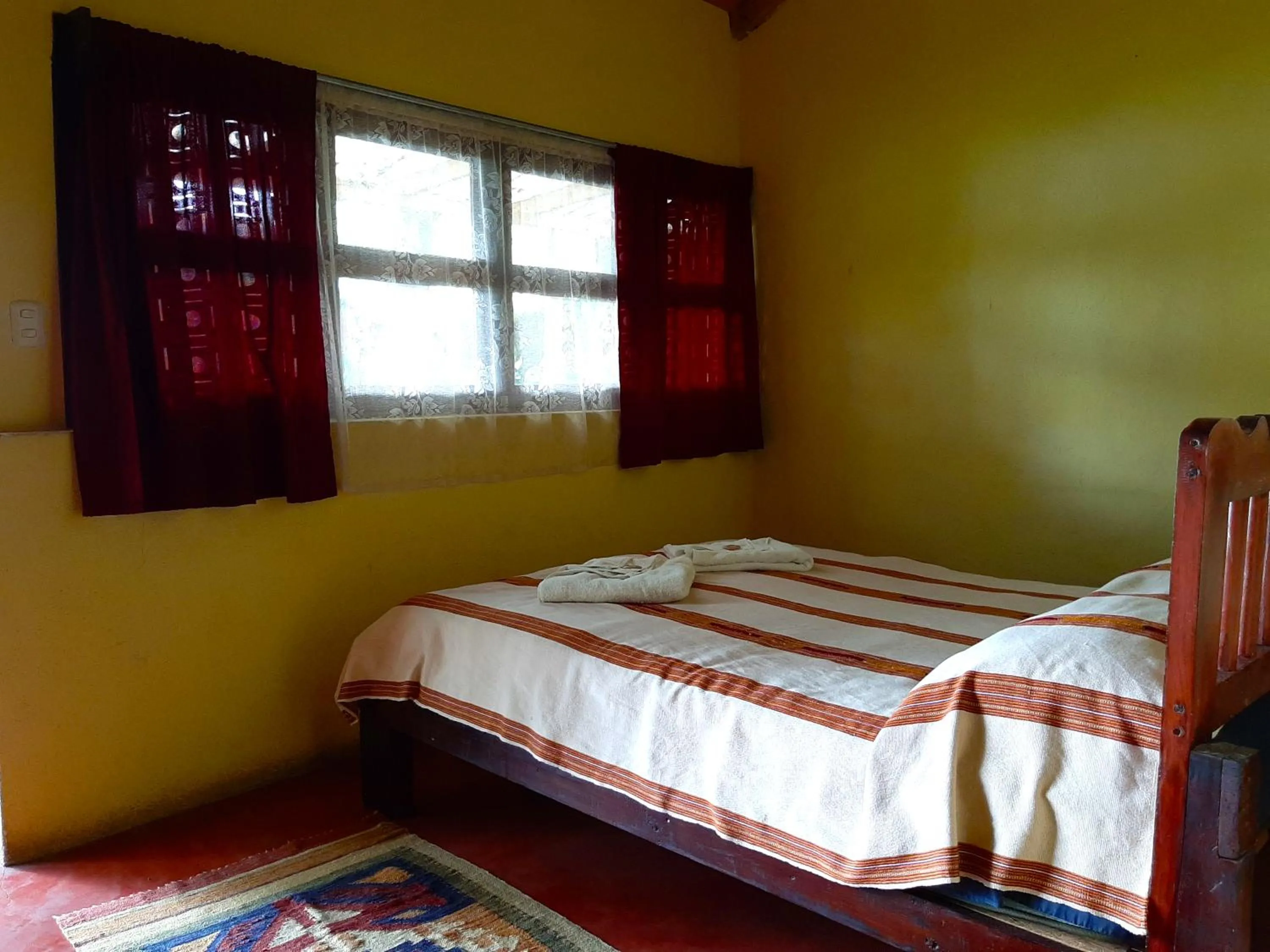 Bed in Hotel & Restaurante Arca de Noé