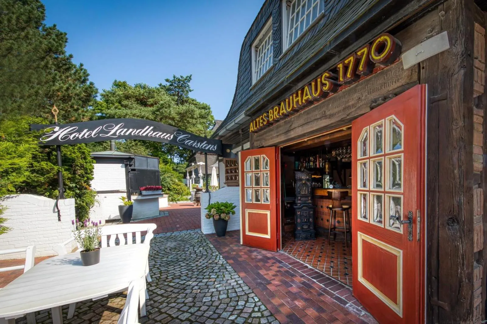 Garden in Landhaus Carstens