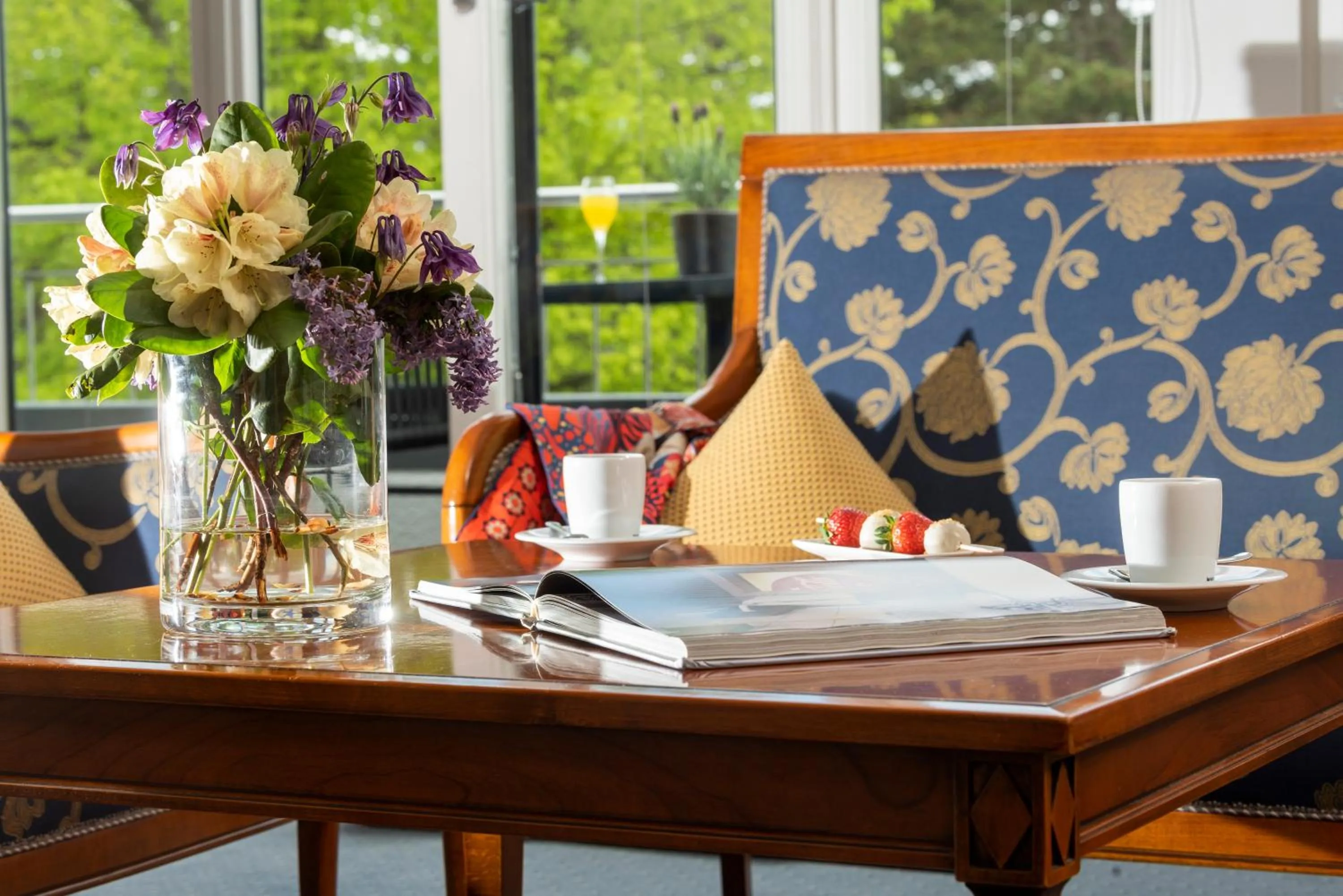 Living room in Landhaus Carstens