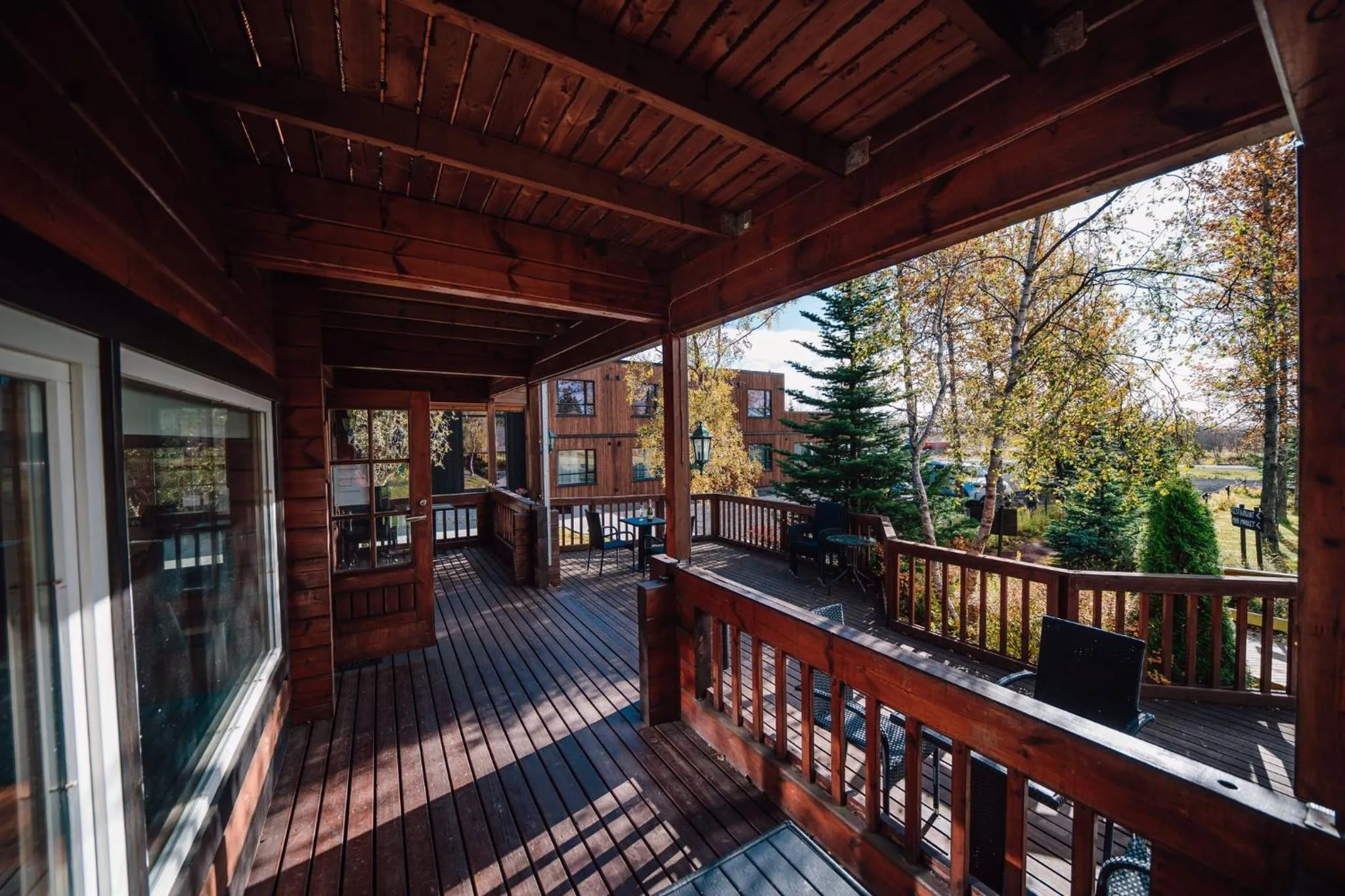 Balcony/Terrace in Blue Hotel Fagrilundur - On The Golden Circle