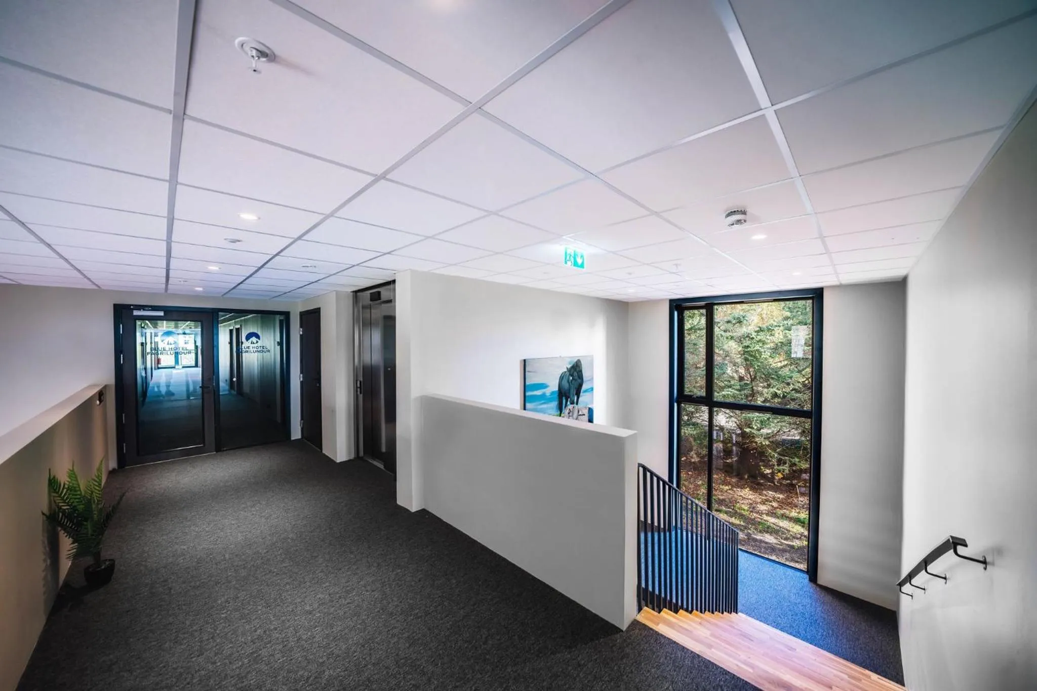 Decorative detail in Blue Hotel Fagrilundur - On The Golden Circle