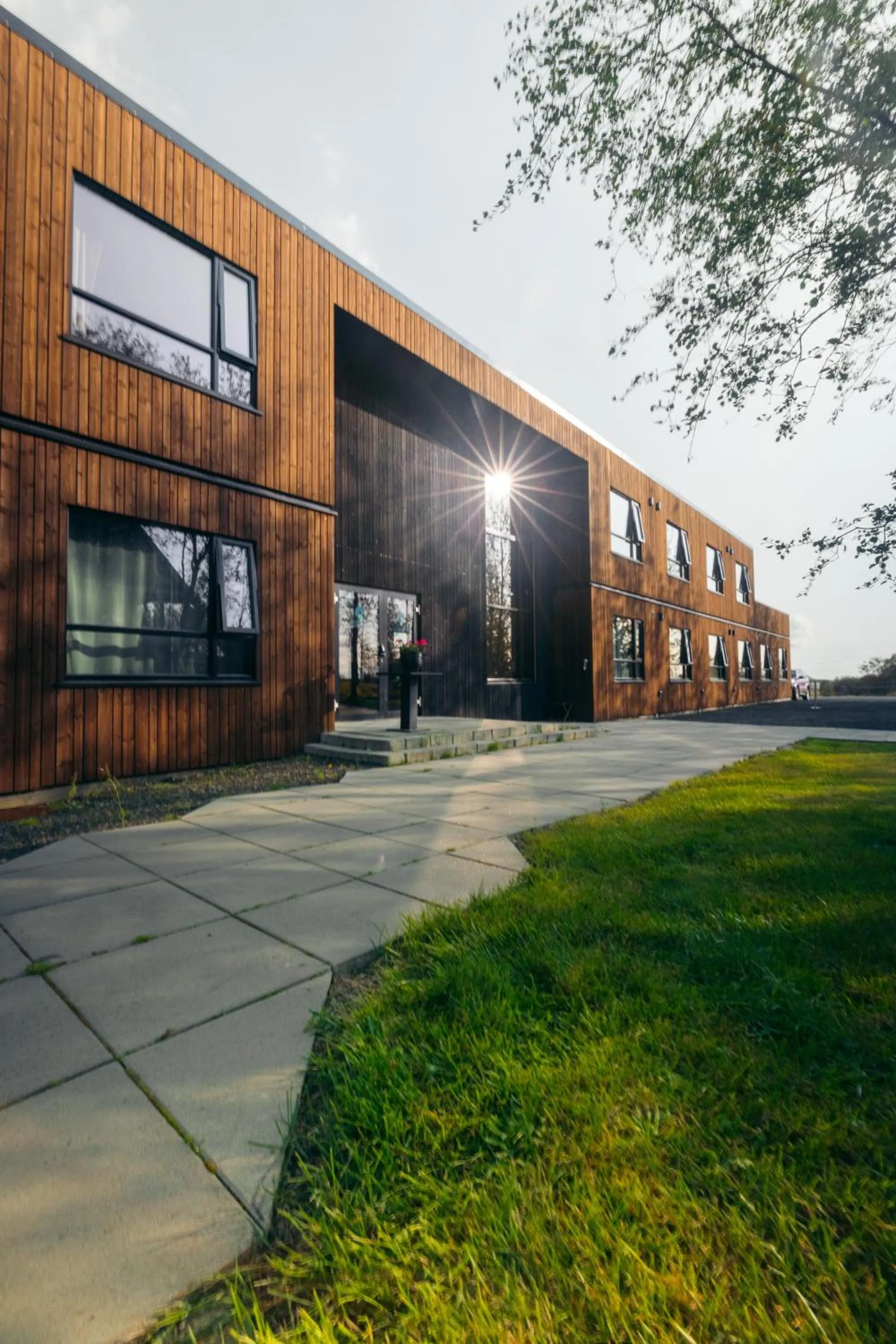 Property building in Blue Hotel Fagrilundur - On The Golden Circle