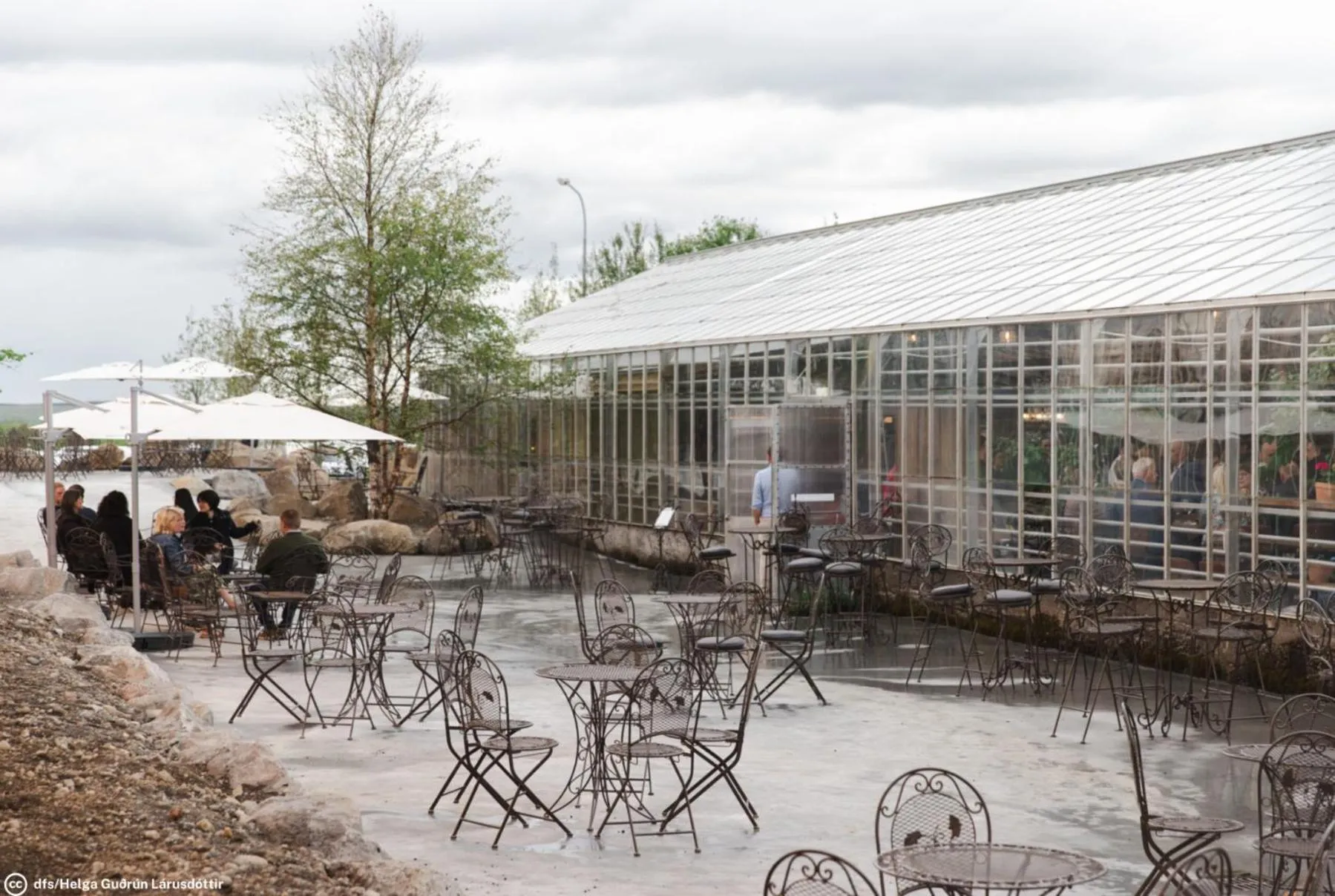 Seating area in Blue Hotel Fagrilundur - On The Golden Circle