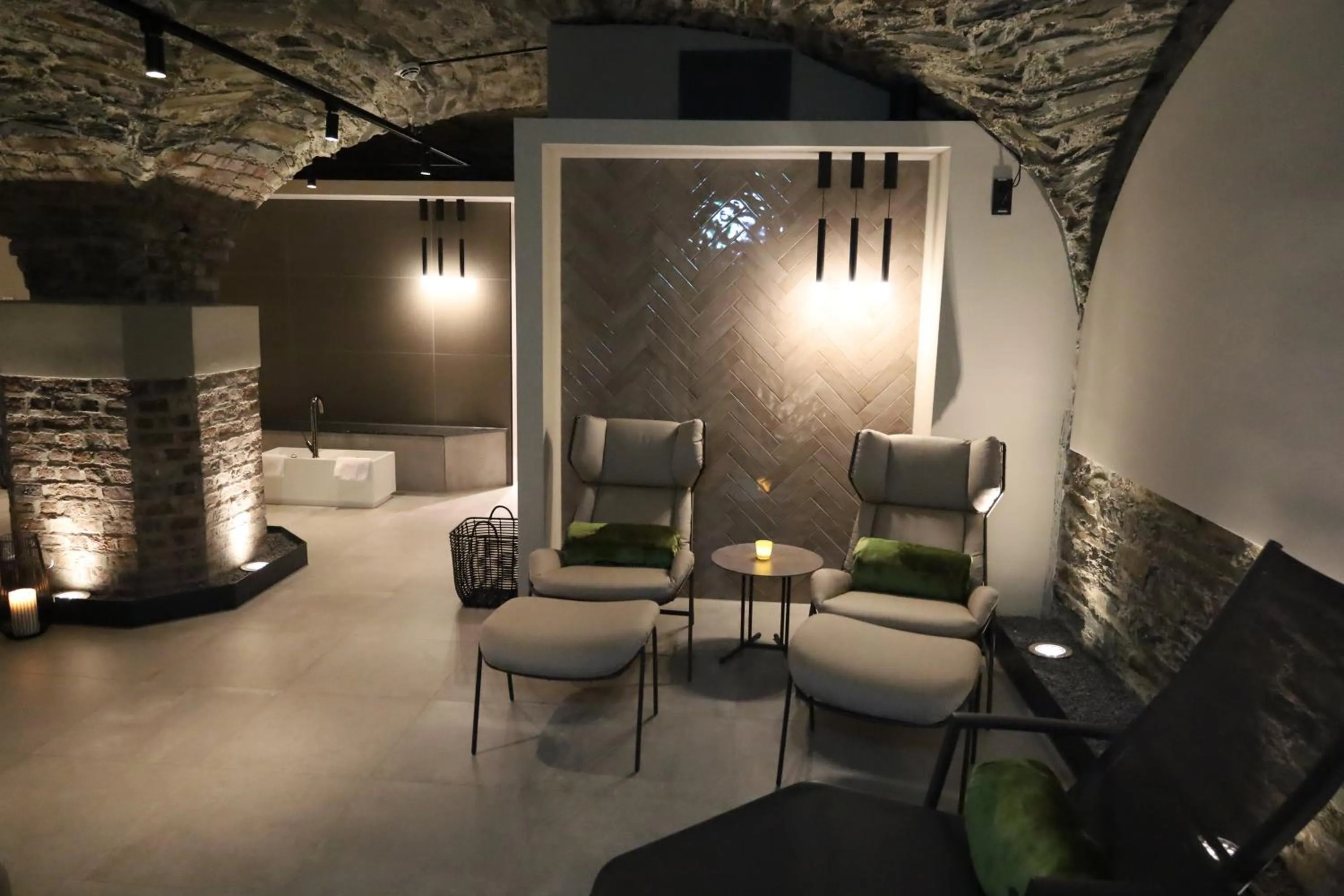 Sauna in Hotel Villa Sanct Peter