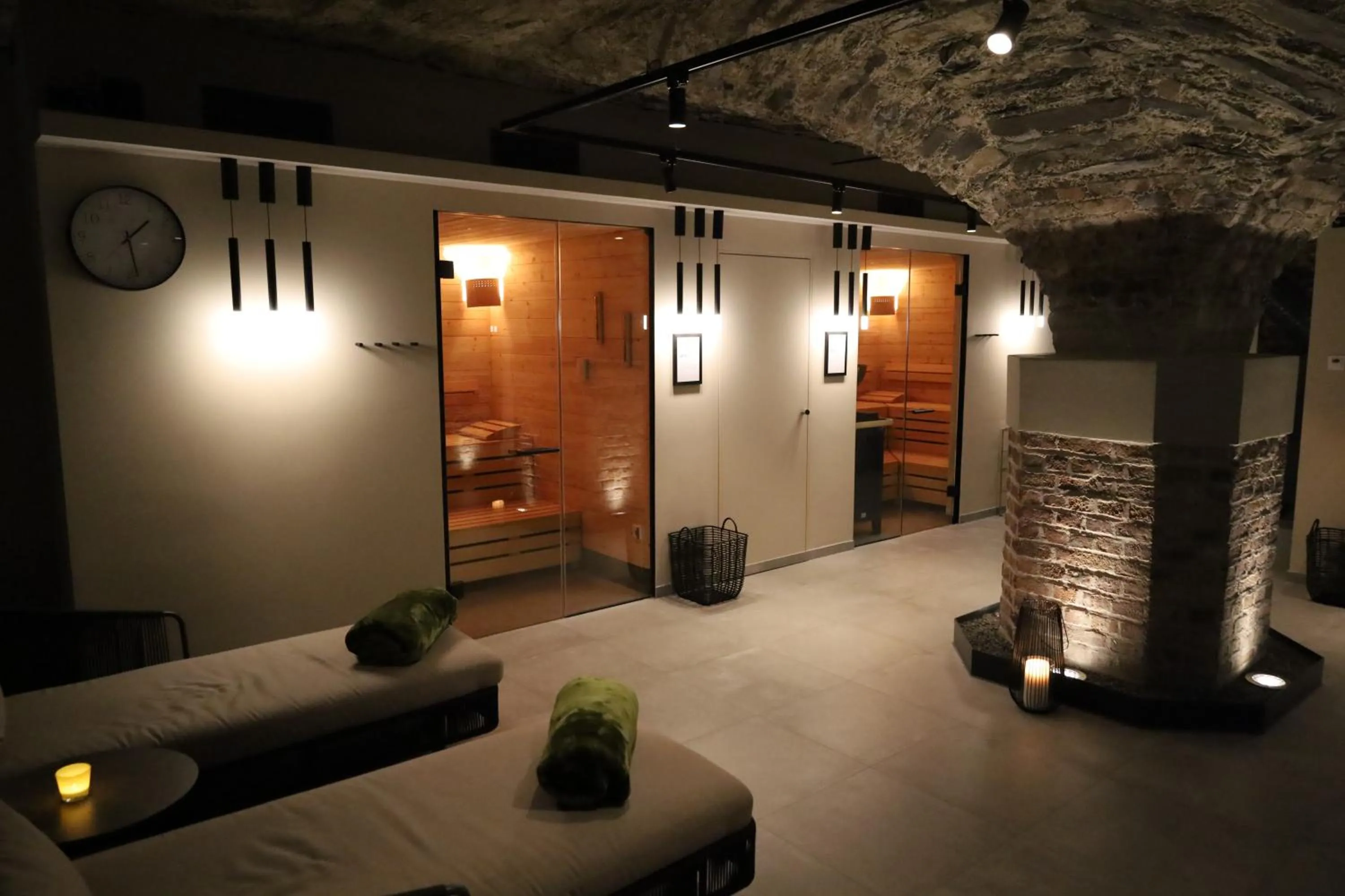 Sauna in Hotel Villa Sanct Peter