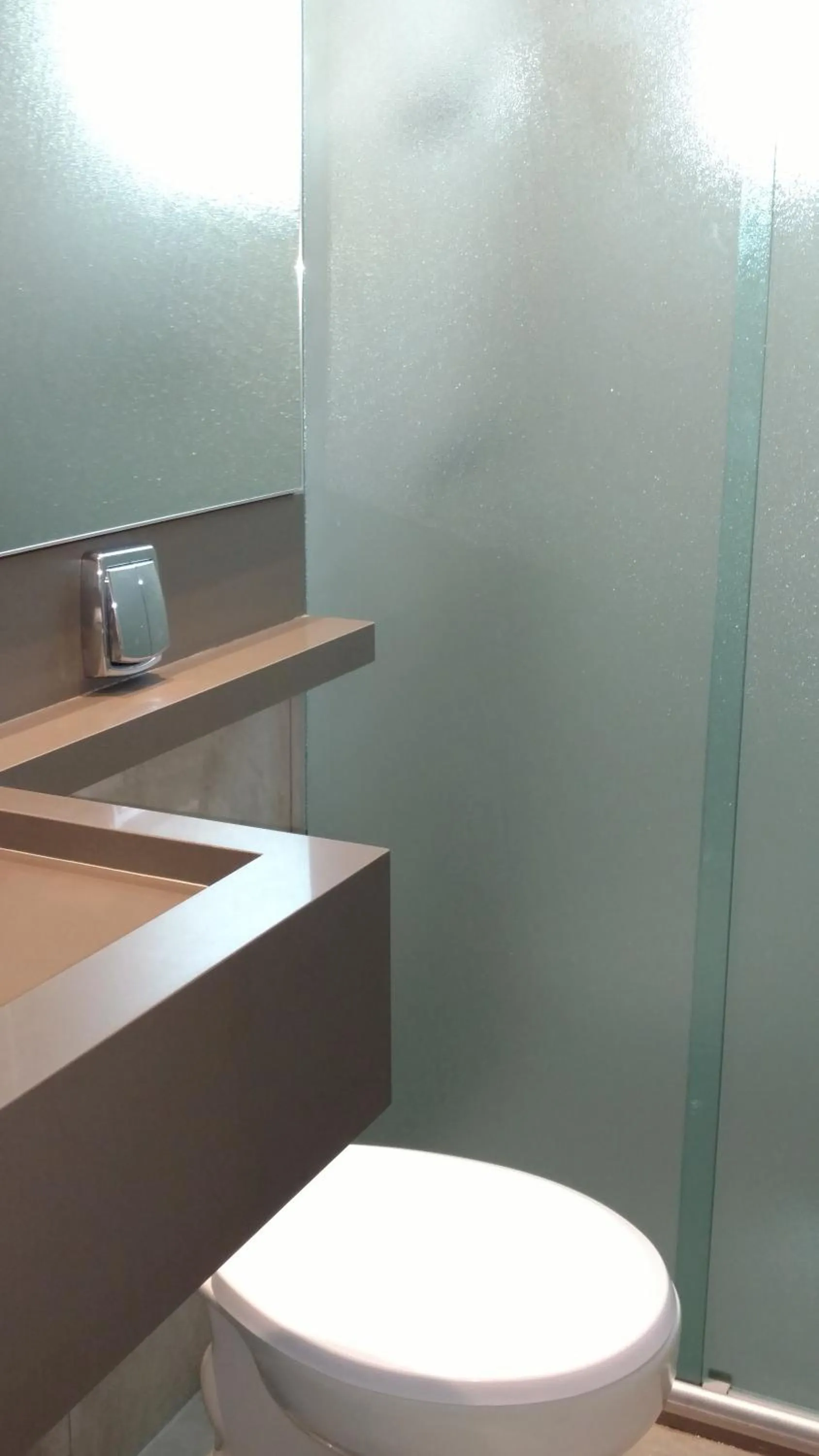 Bathroom in Hotel Palmas Executivo