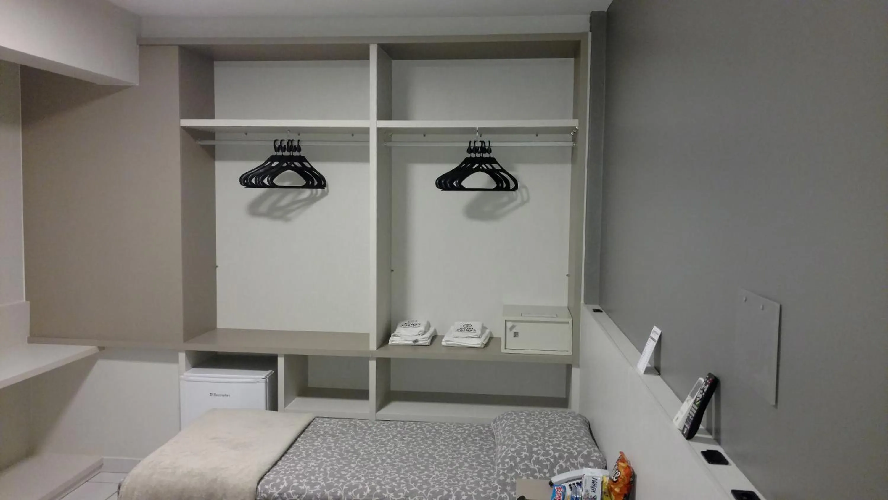 Bed in Hotel Palmas Executivo