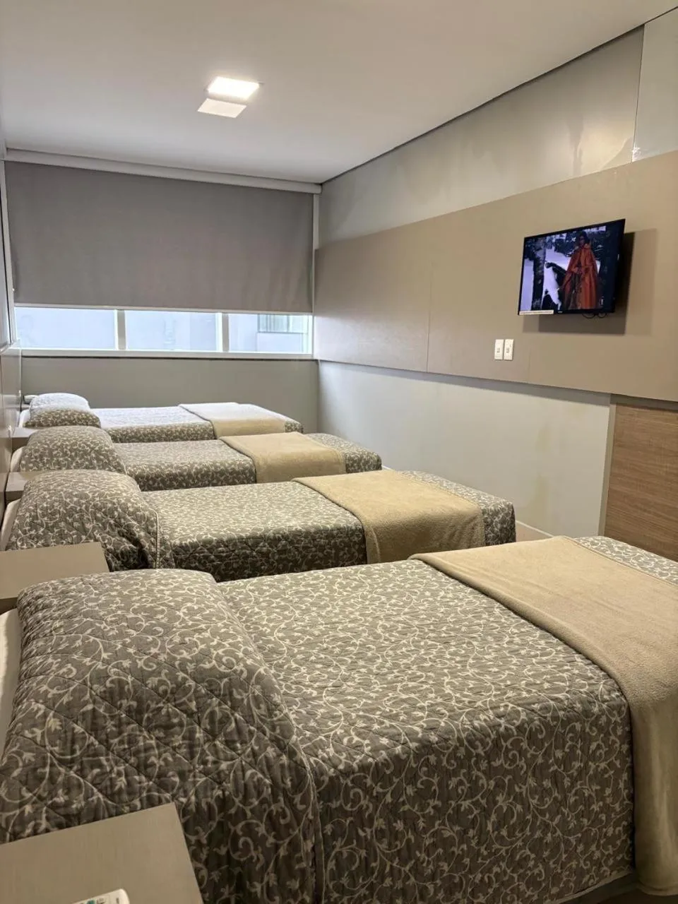 Bed in Hotel Palmas Executivo