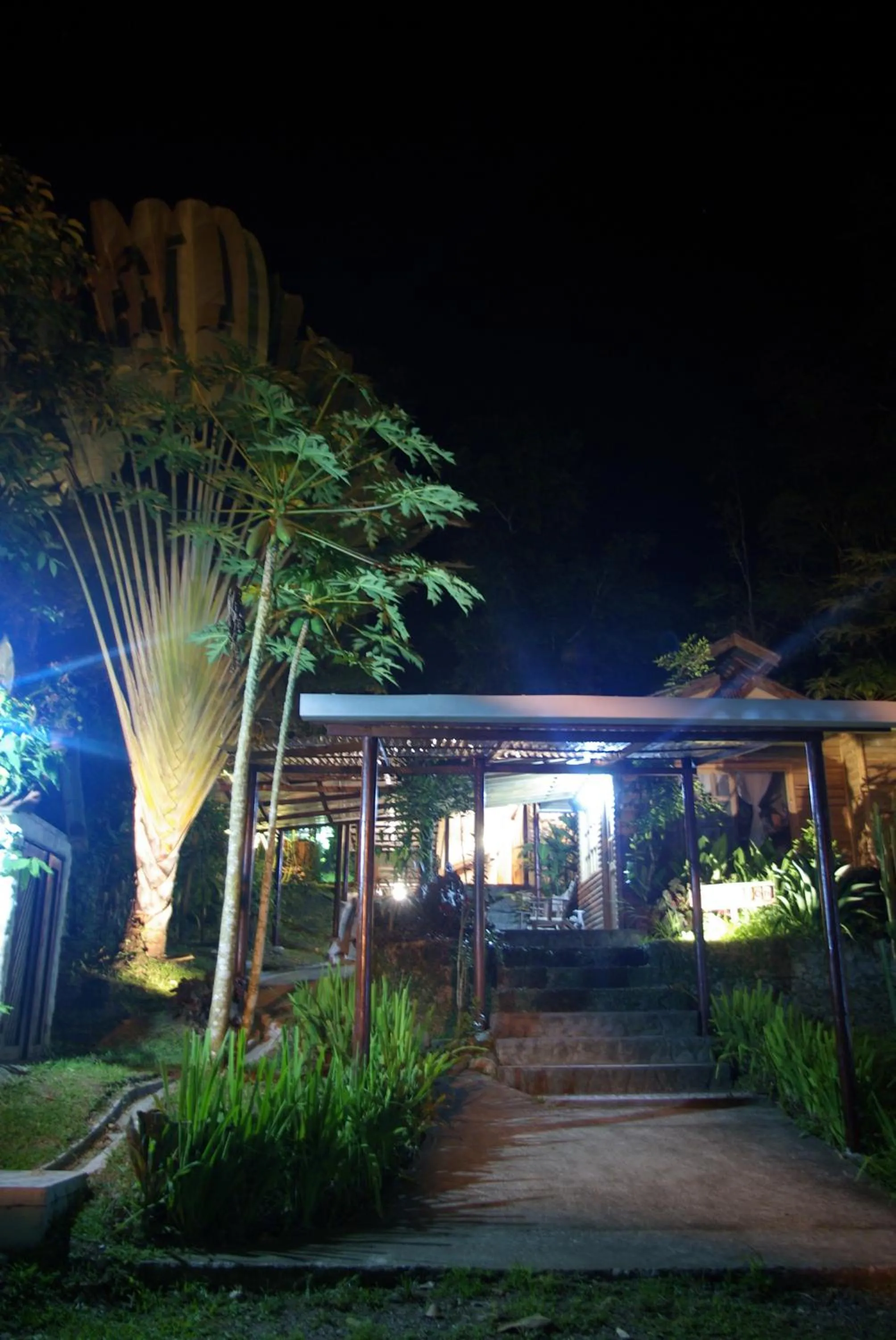 Garden view in Hotel Bugabutik