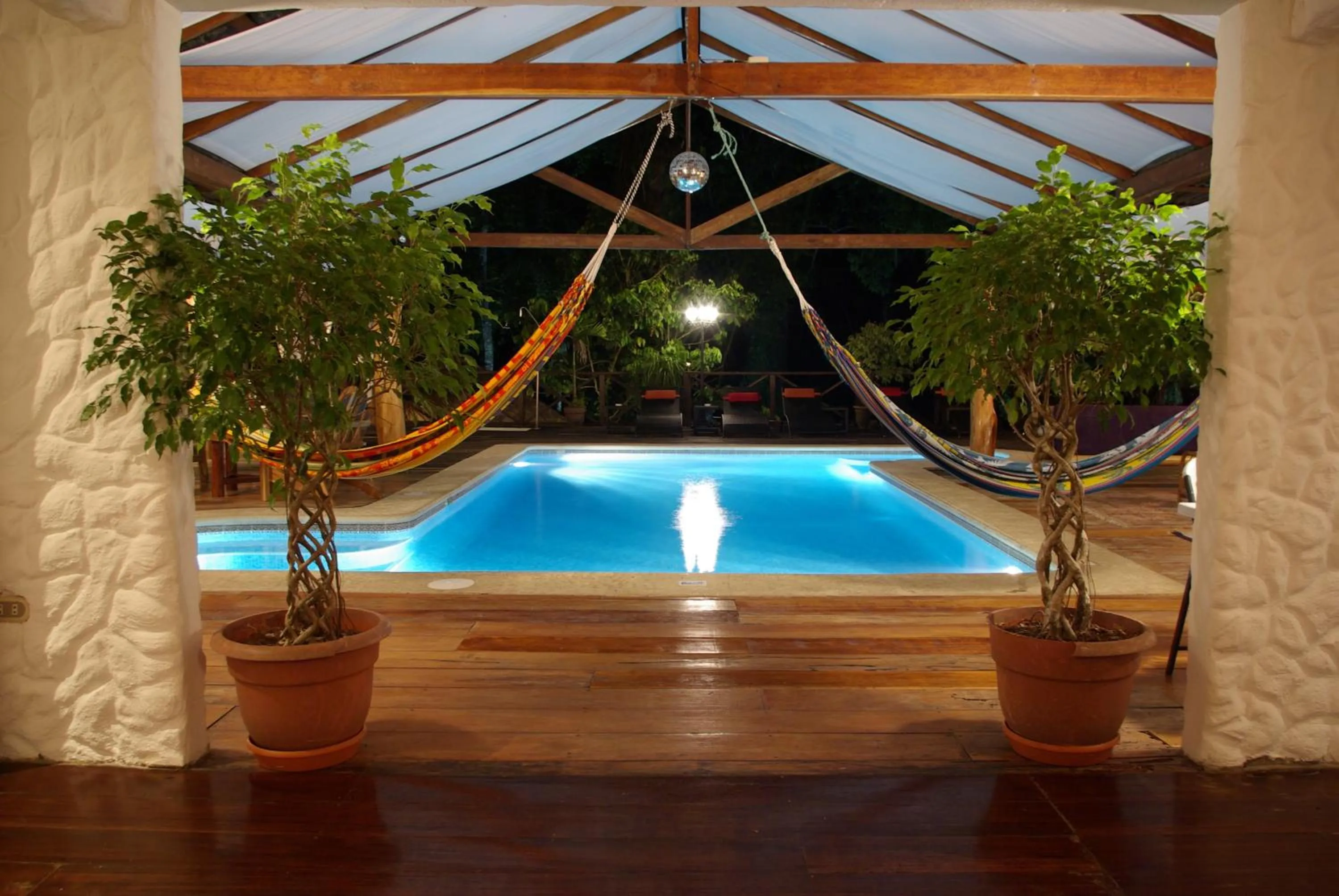 Pool view in Hotel Bugabutik