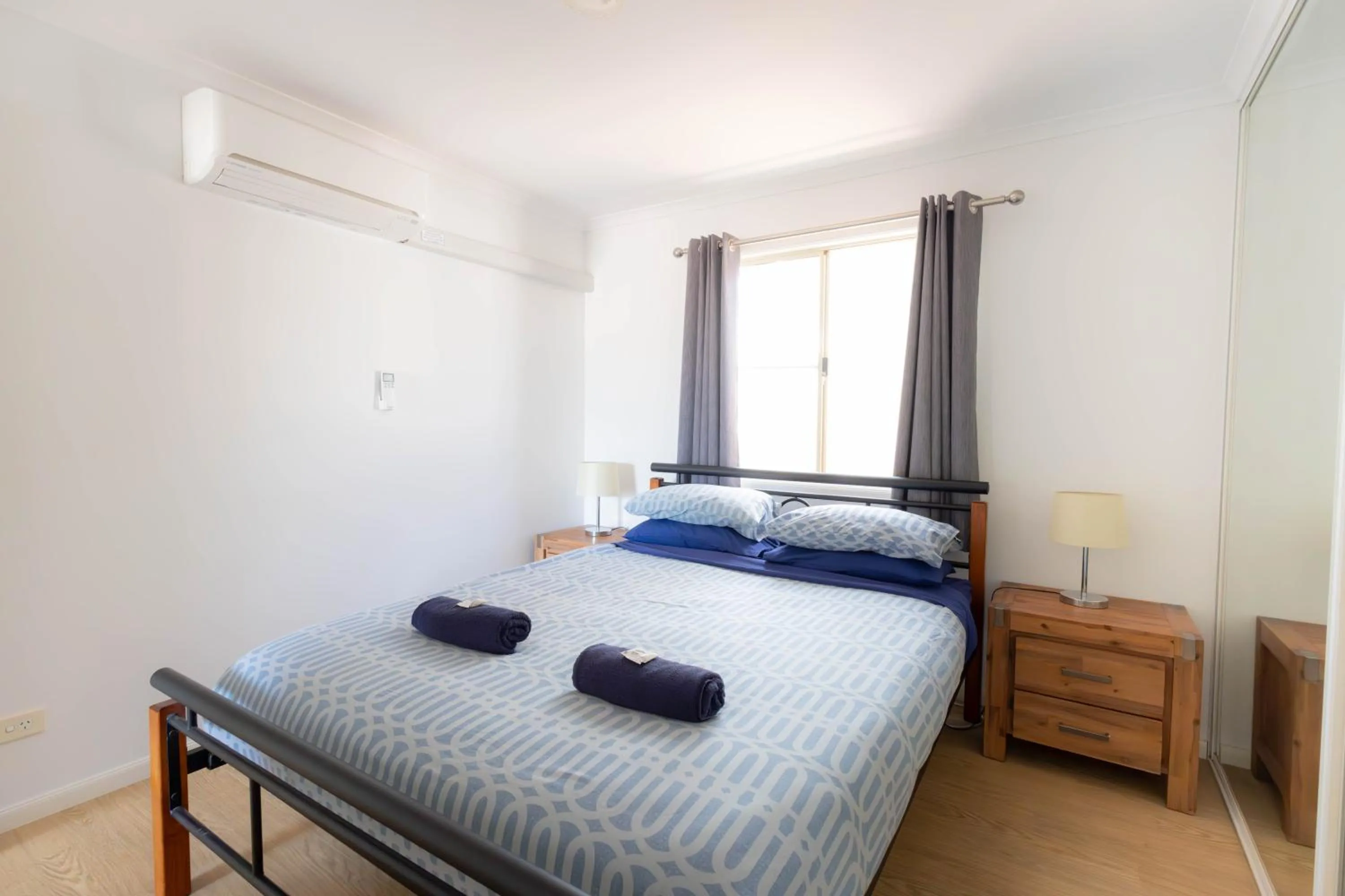 Bed in Ningaloo Caravan and Holiday Resort