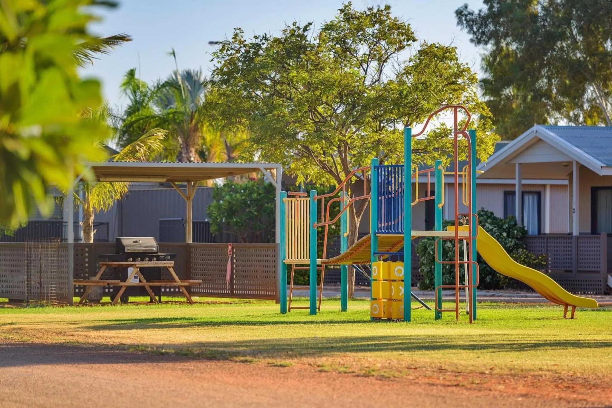 Children play ground in Ningaloo Caravan and Holiday Resort