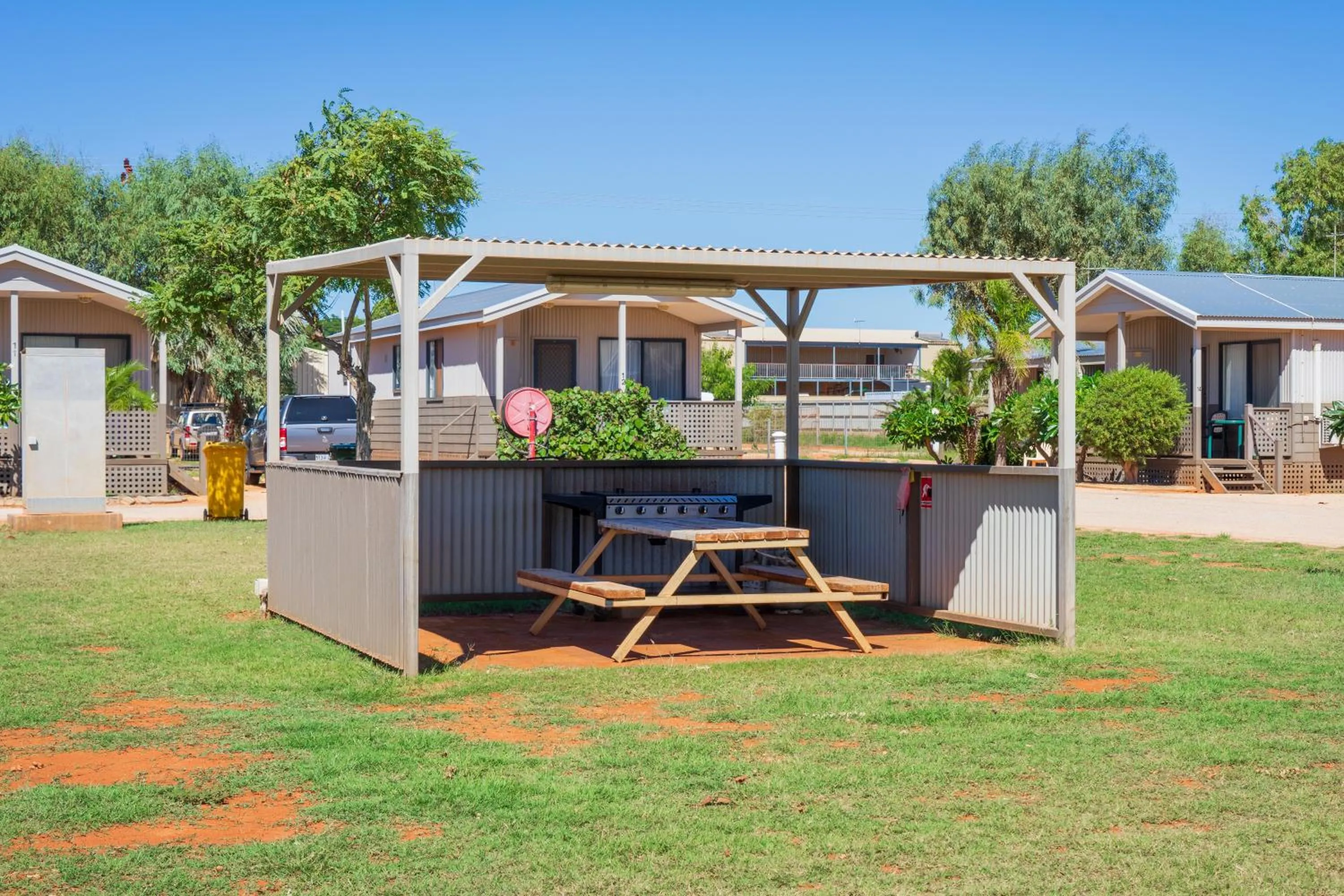 BBQ facilities in Ningaloo Caravan and Holiday Resort