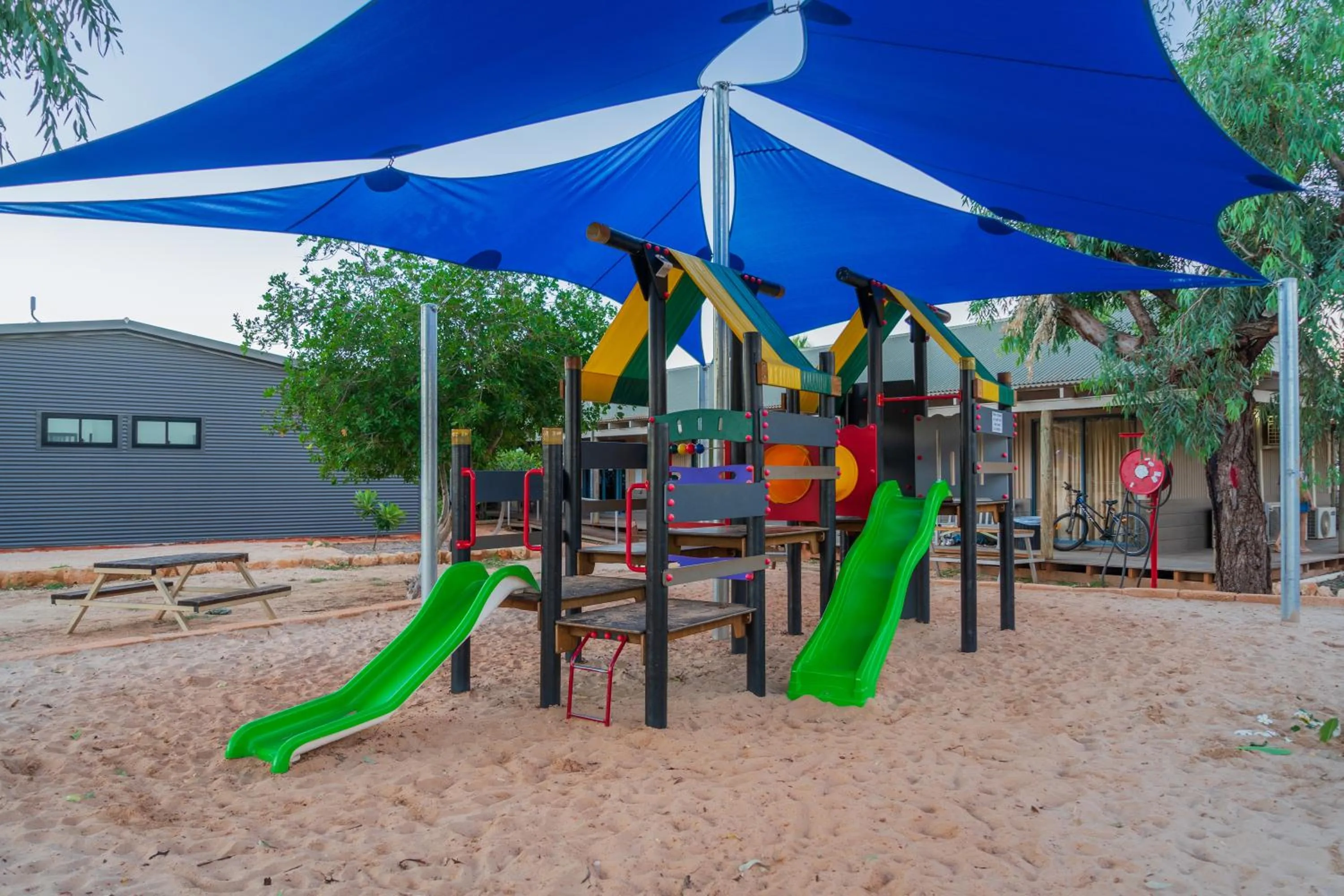 Children play ground in Ningaloo Caravan and Holiday Resort