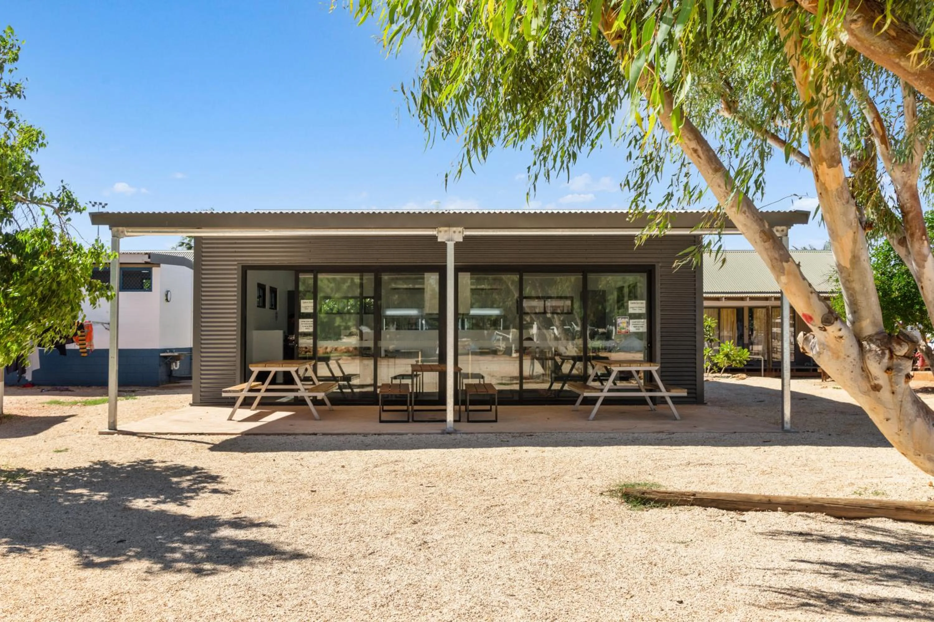 Communal kitchen in Ningaloo Caravan and Holiday Resort
