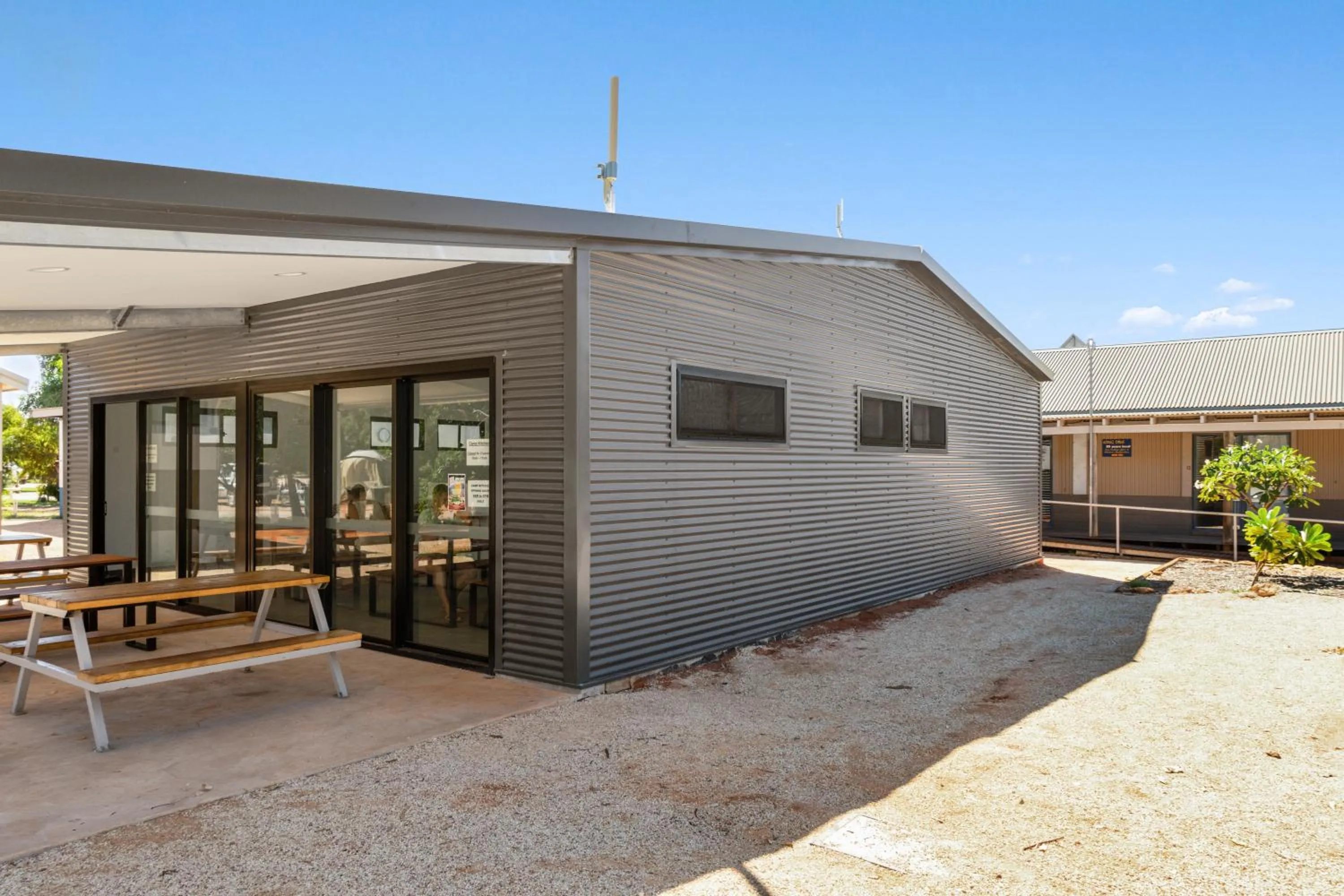 Communal kitchen in Ningaloo Caravan and Holiday Resort