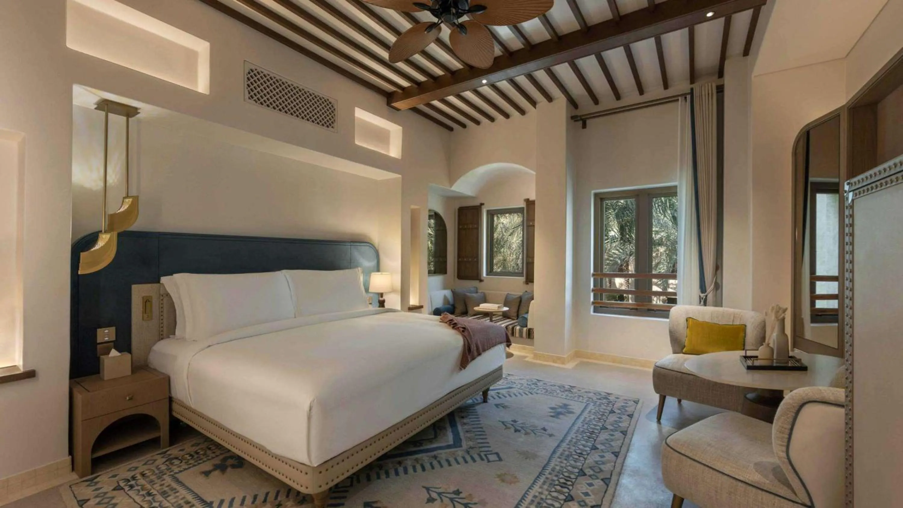 Bedroom, Bed in Bab Al Shams, A Rare Finds Desert Resort, Dubai