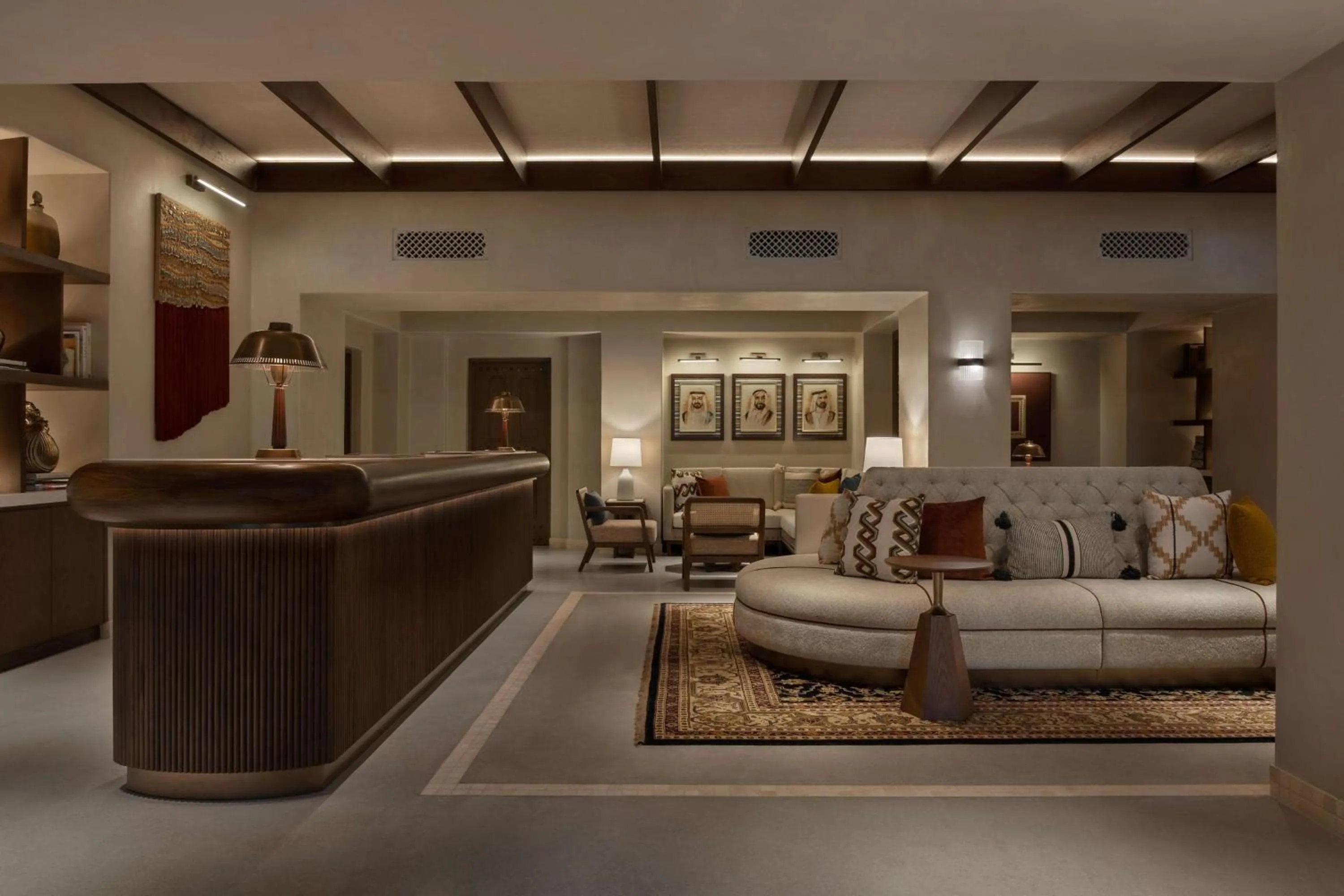 Lobby or reception in Bab Al Shams, A Rare Finds Desert Resort, Dubai