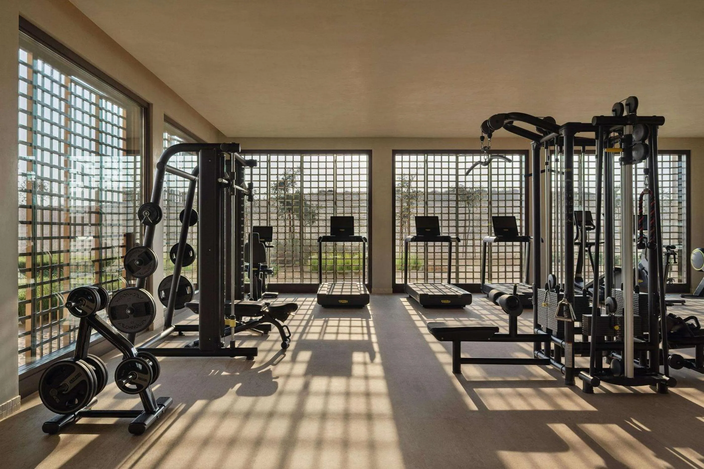 Fitness centre/facilities in Bab Al Shams, A Rare Finds Desert Resort, Dubai