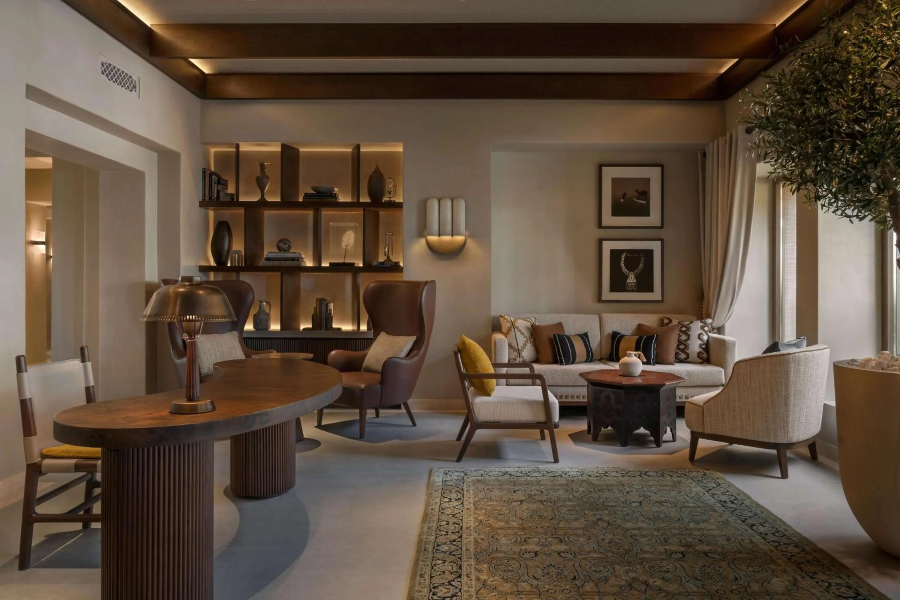 Lobby or reception in Bab Al Shams, A Rare Finds Desert Resort, Dubai