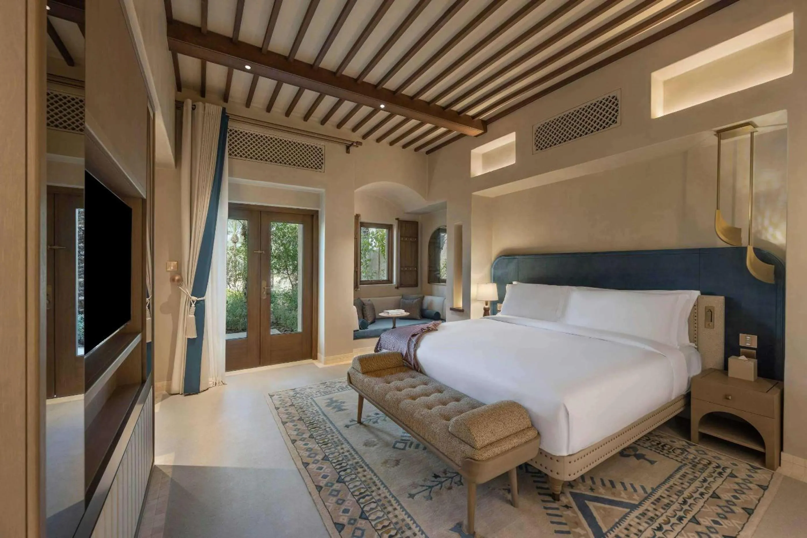 Bedroom, Bed in Bab Al Shams, A Rare Finds Desert Resort, Dubai