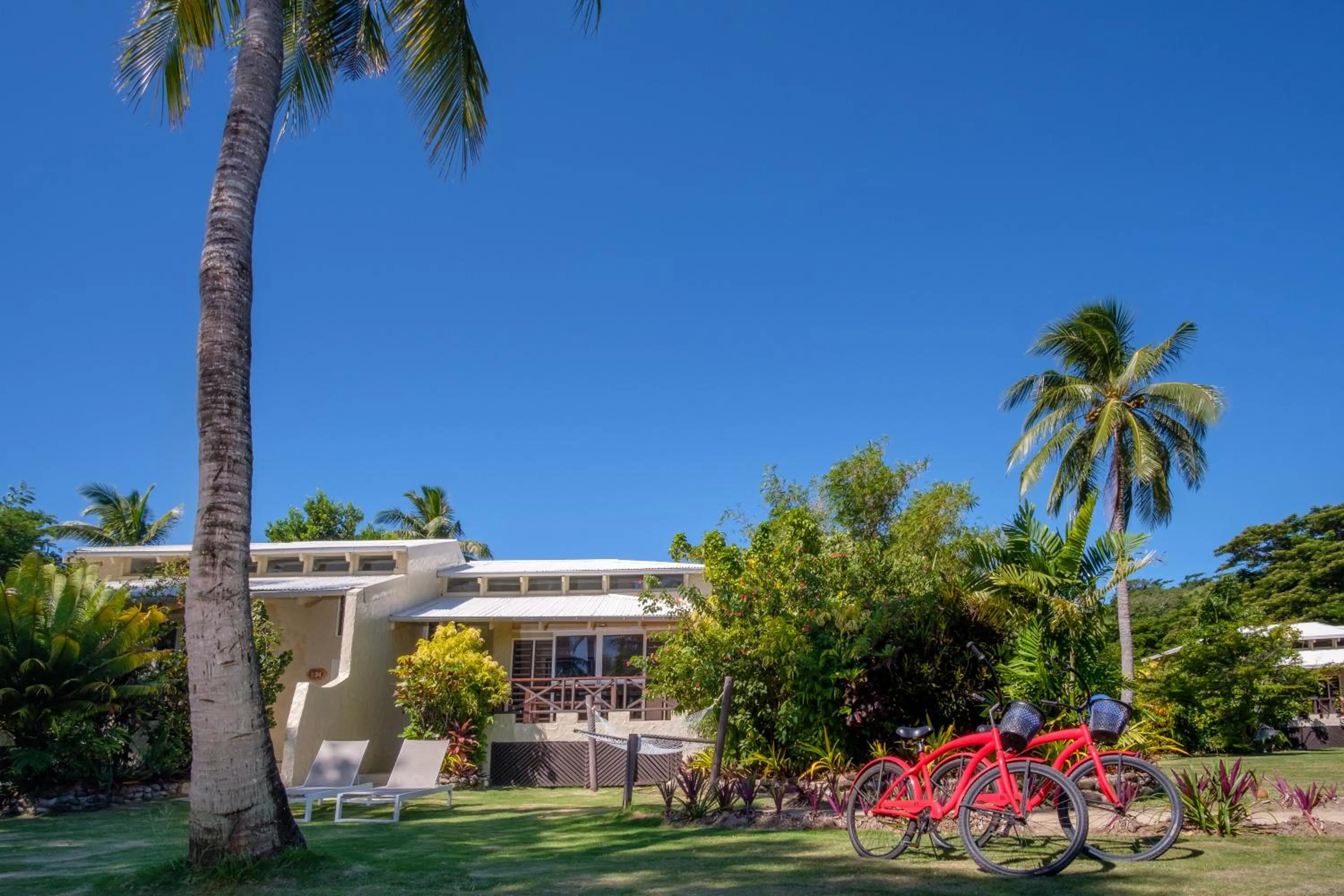 Garden view in Musket Cove Island Resort