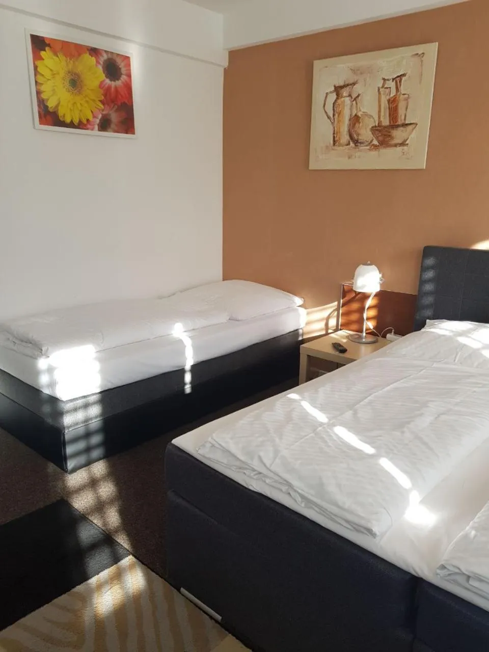 Bed in Hotel Wandsbek Hamburg