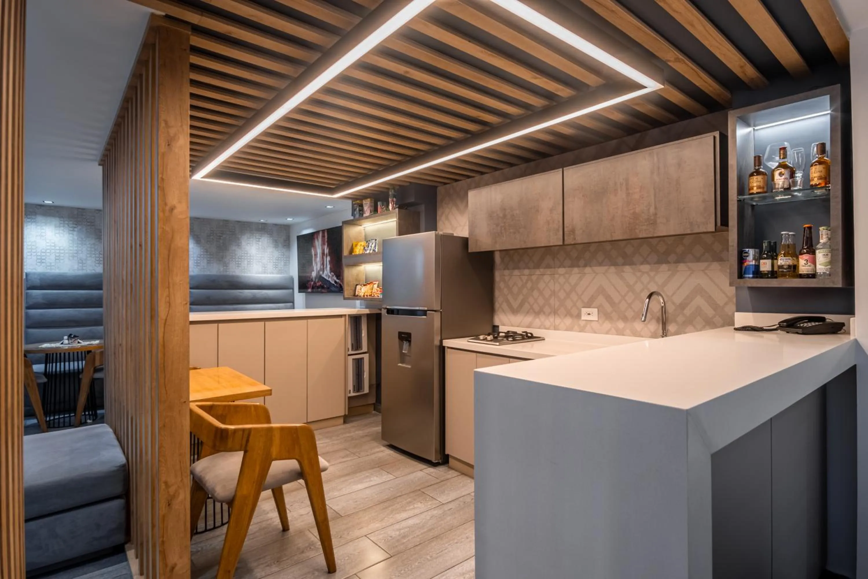 kitchen in Hotel Plaza Doce