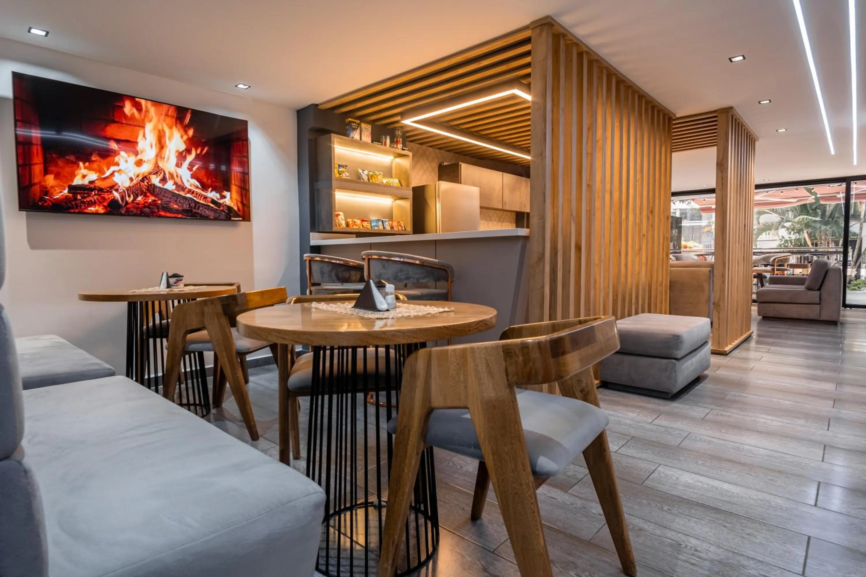 Lounge or bar in Hotel Plaza Doce