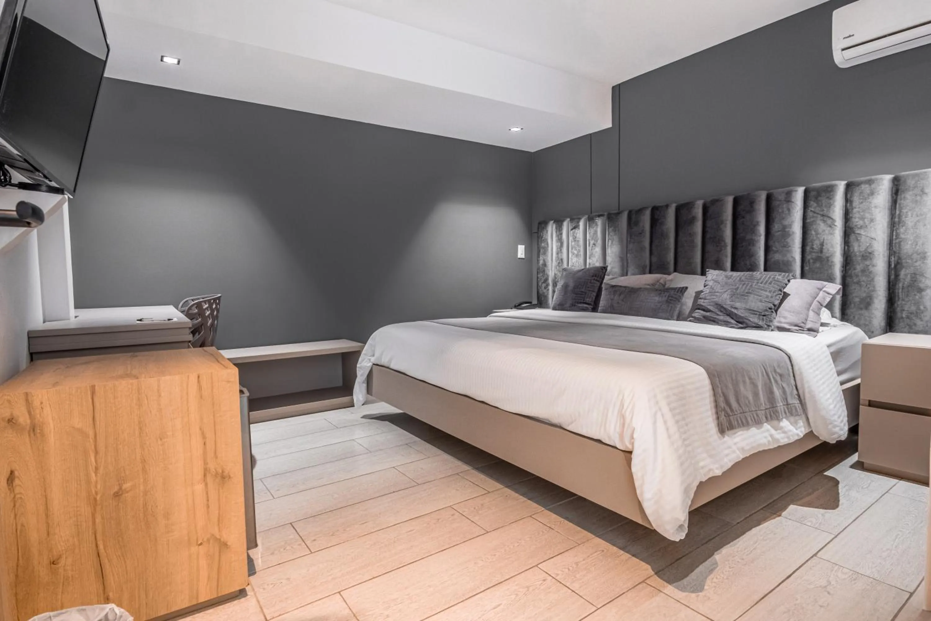 Bed in Hotel Plaza Doce