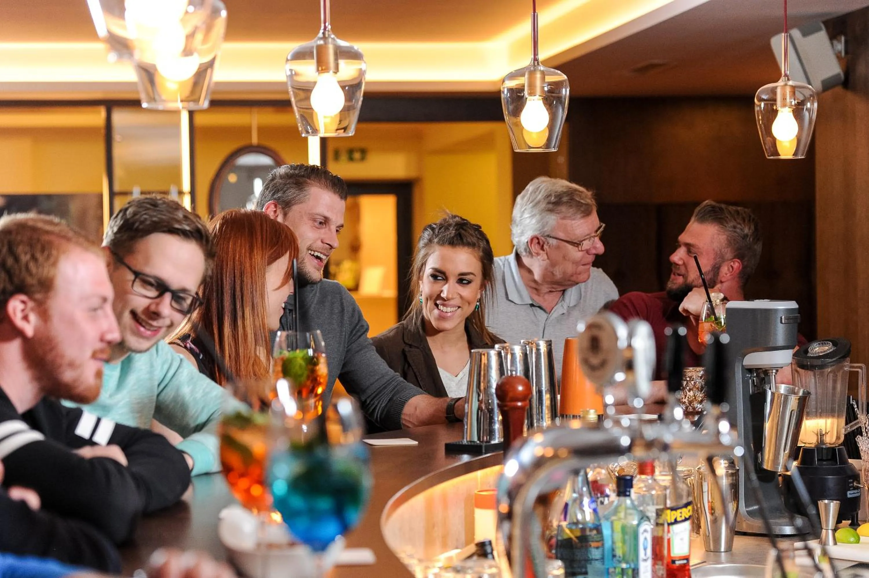 group of guests in das Balance - Spa & Golf Hotel am Wörthersee