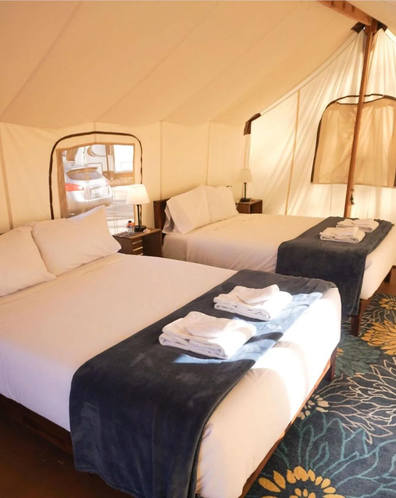 Photo of the whole room, Bed in Wildhaven Sonoma Glamping