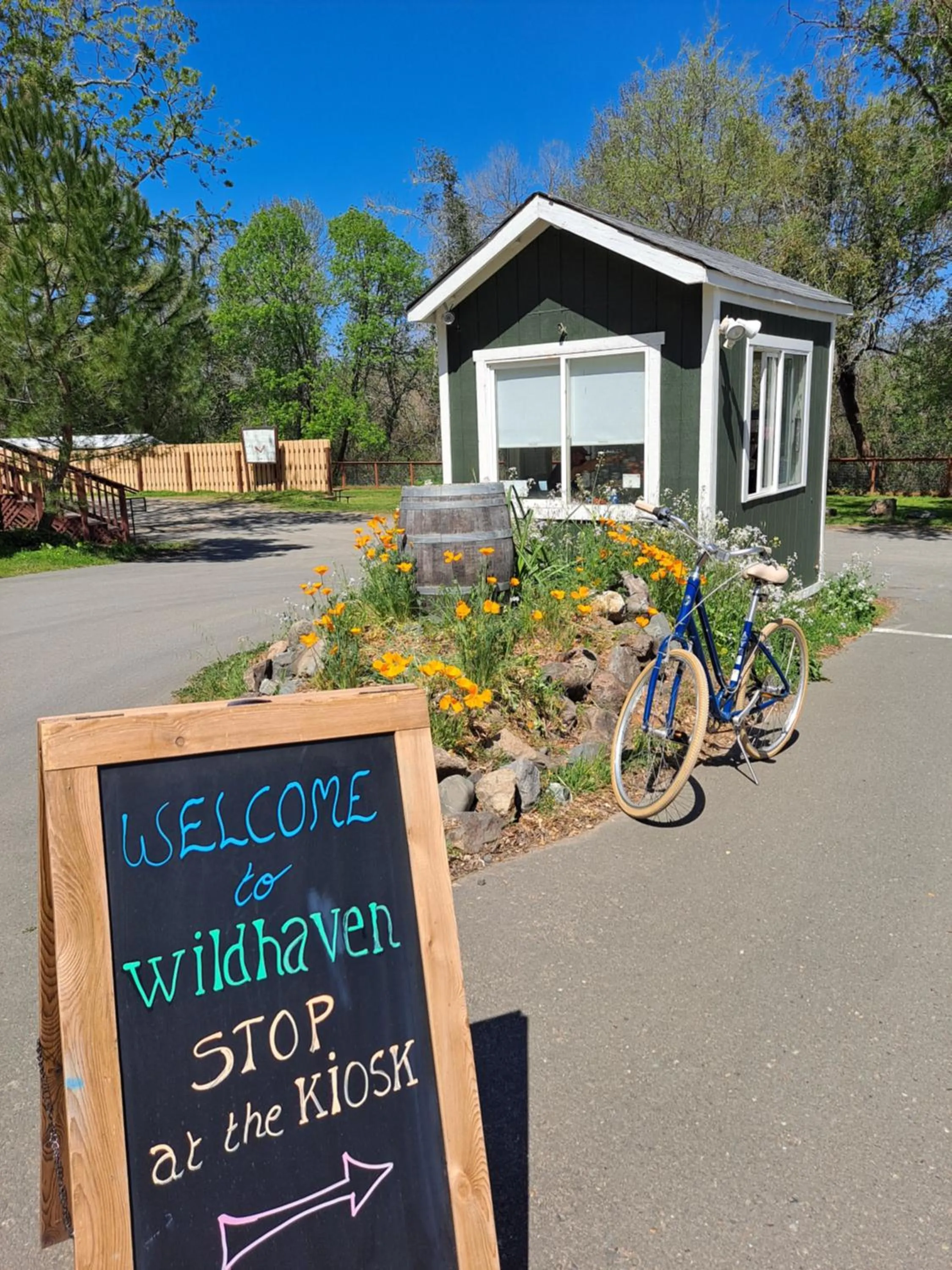 Lobby or reception in Wildhaven Sonoma Glamping