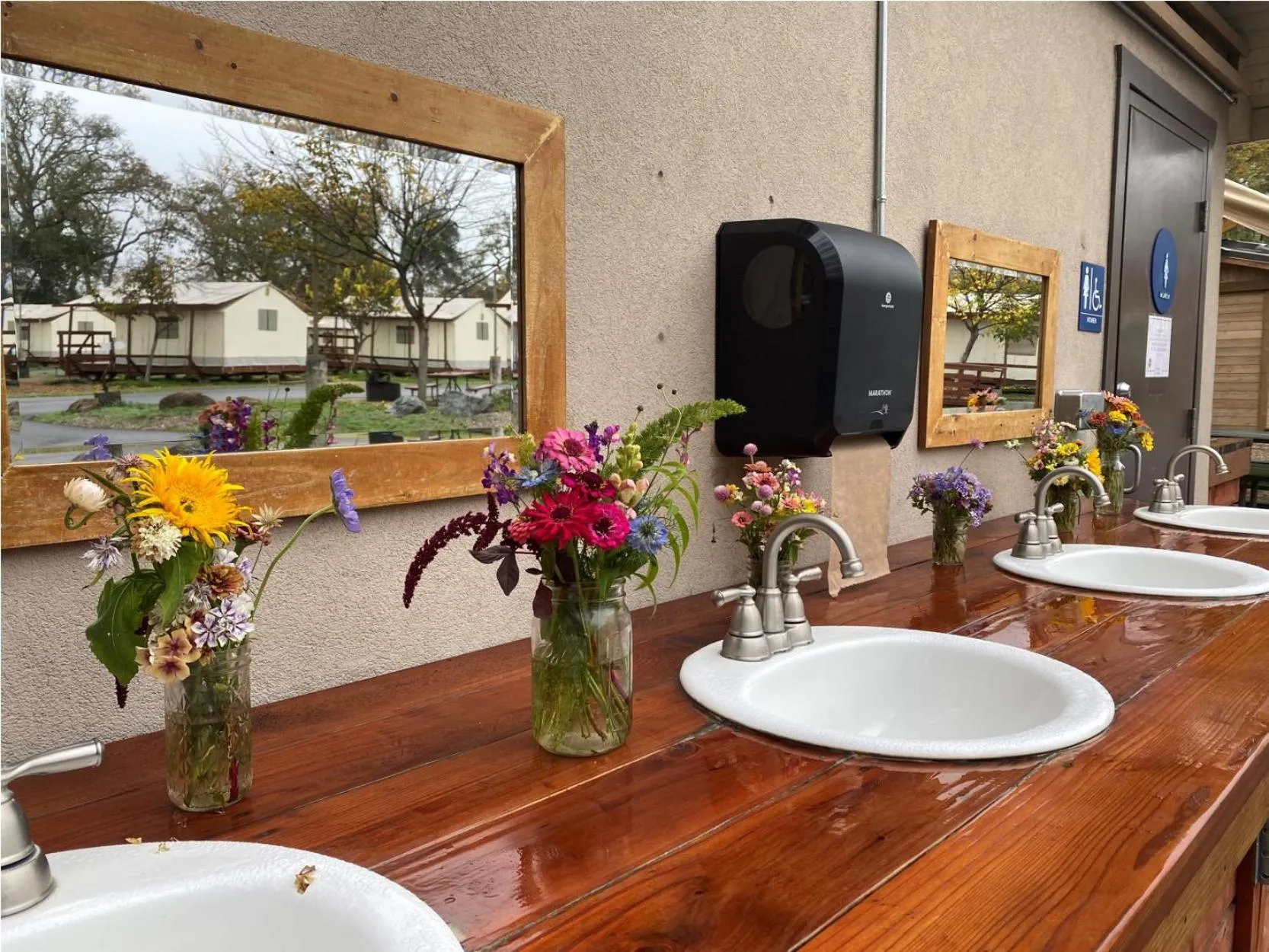 Bathroom in Wildhaven Sonoma Glamping