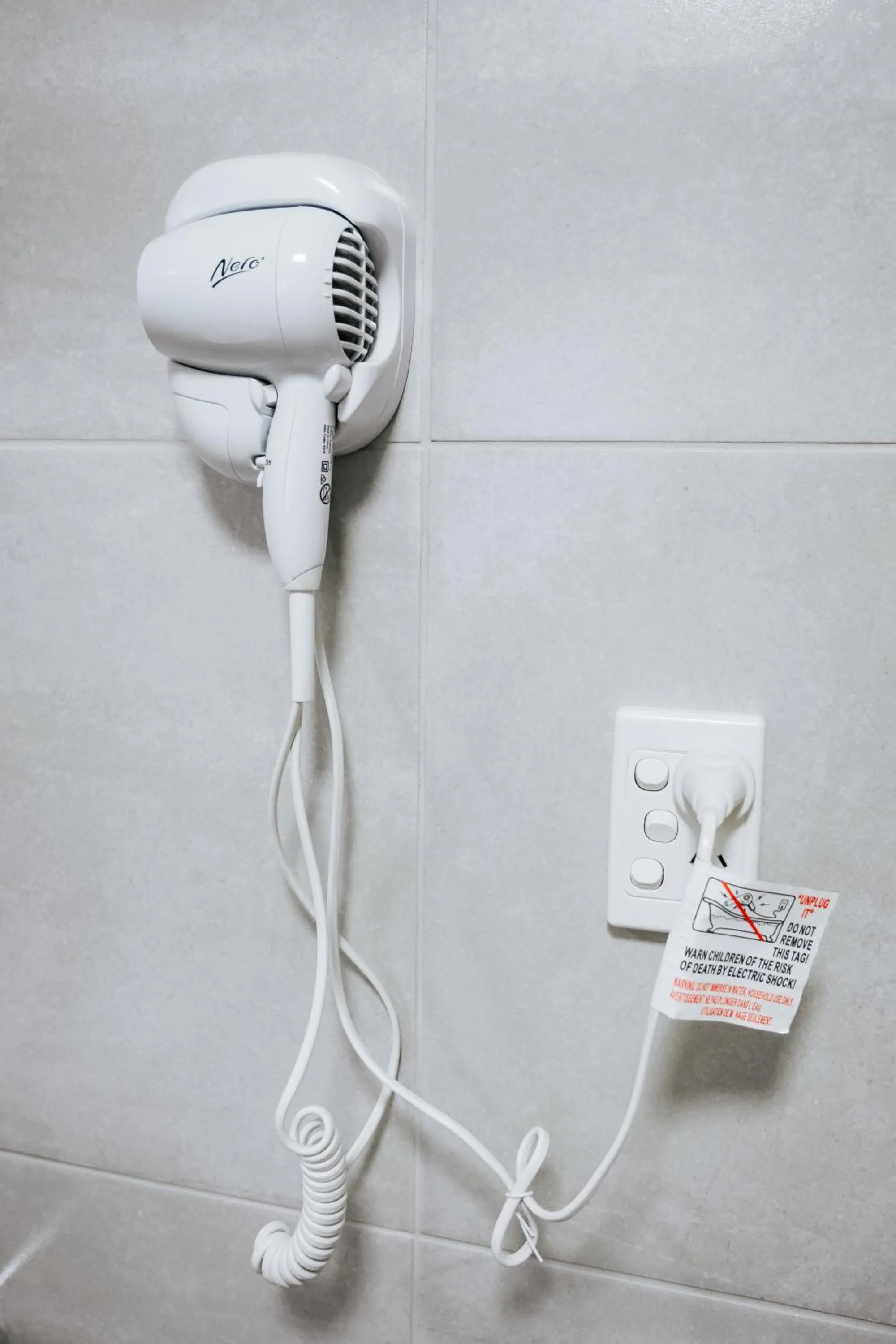 hair dryier in Rix Hotel Motel