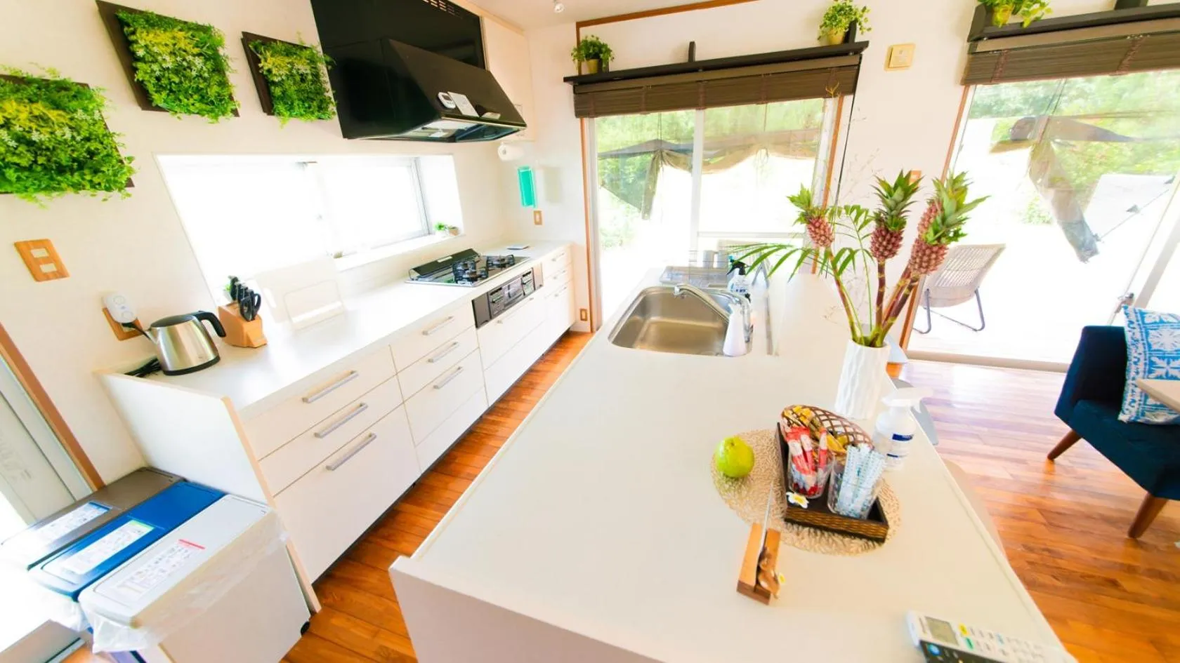 Kitchen or kitchenette in Palm Villa Ishigakijima fusu