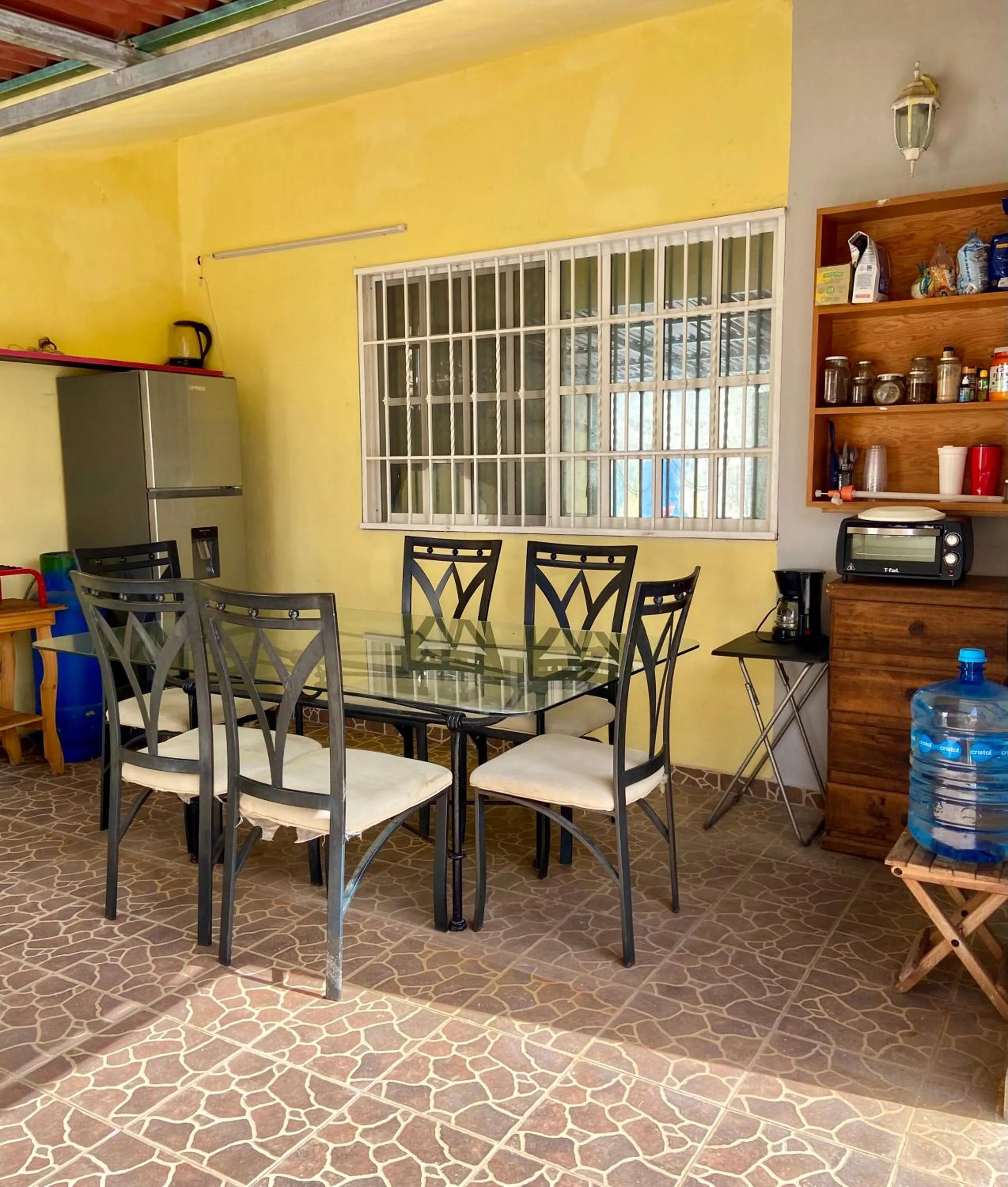 Dining area in Casa Kini en Cancún
