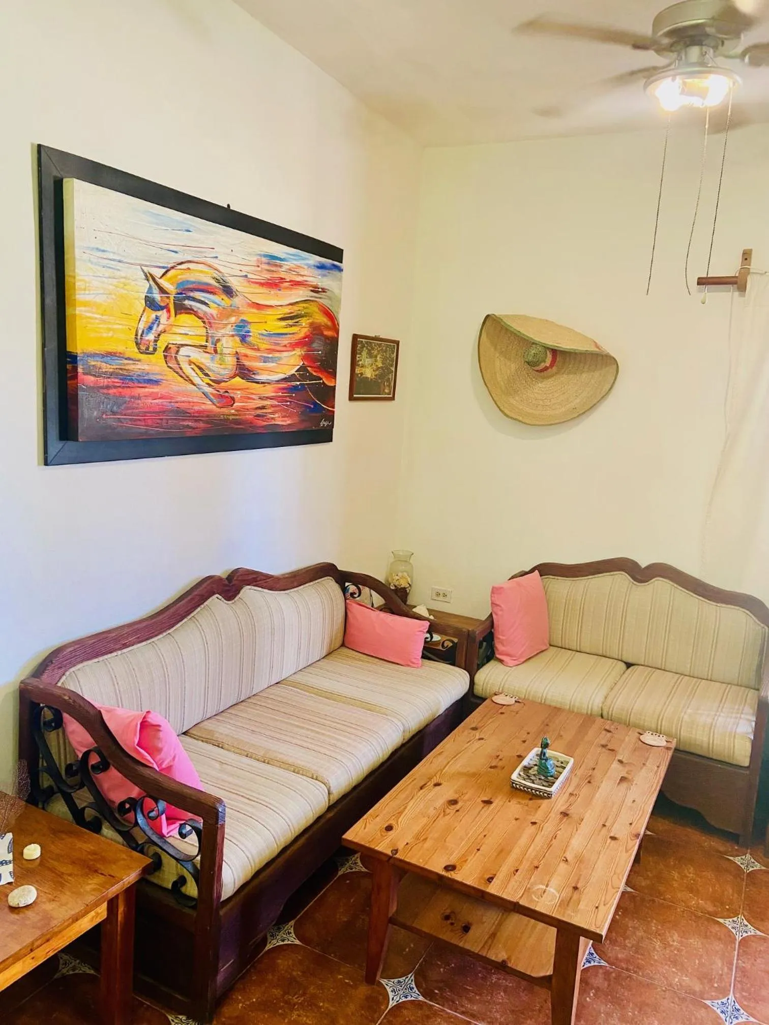 Living room in Casa Kini en Cancún