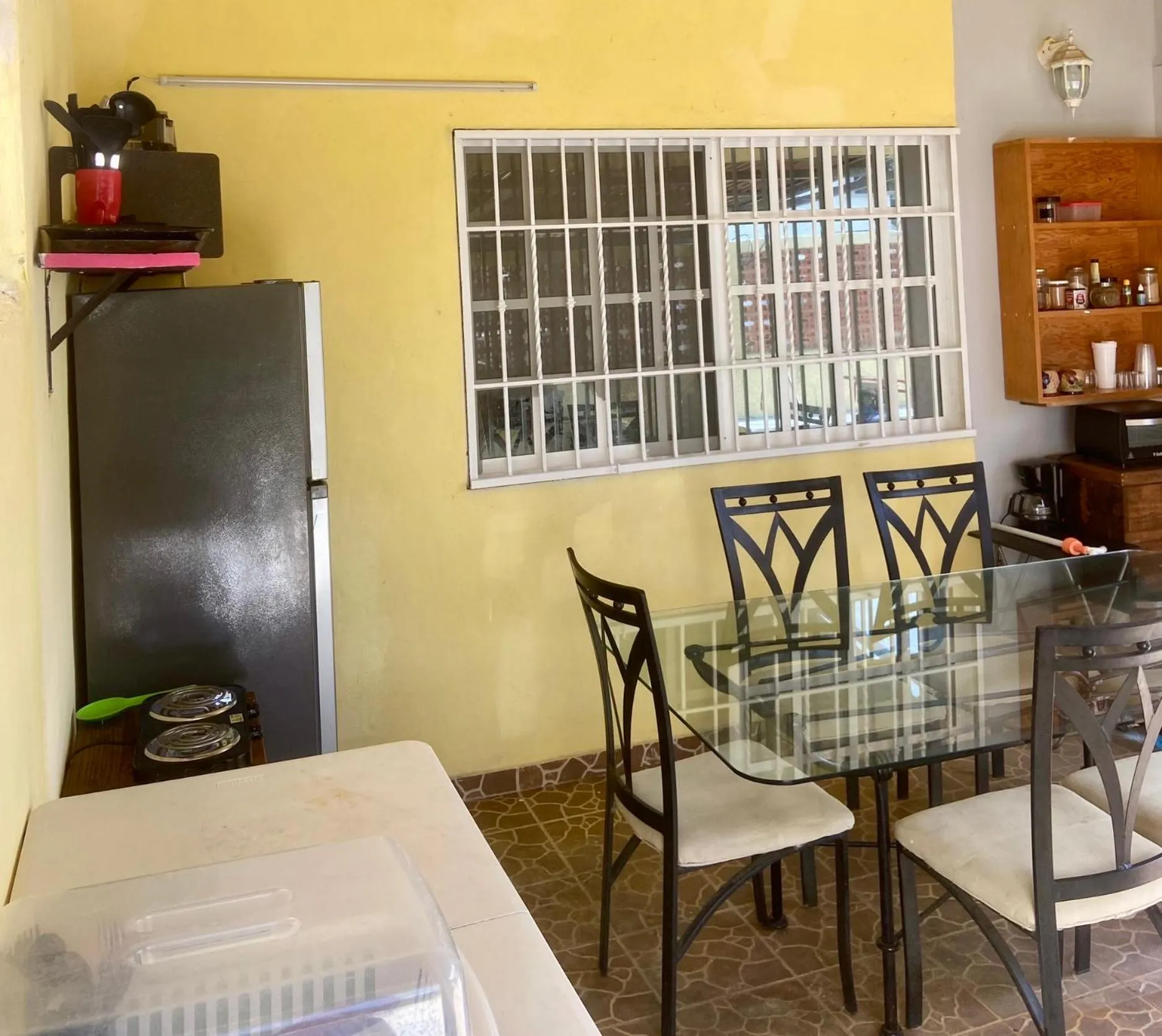 Dining area in Casa Kini en Cancún