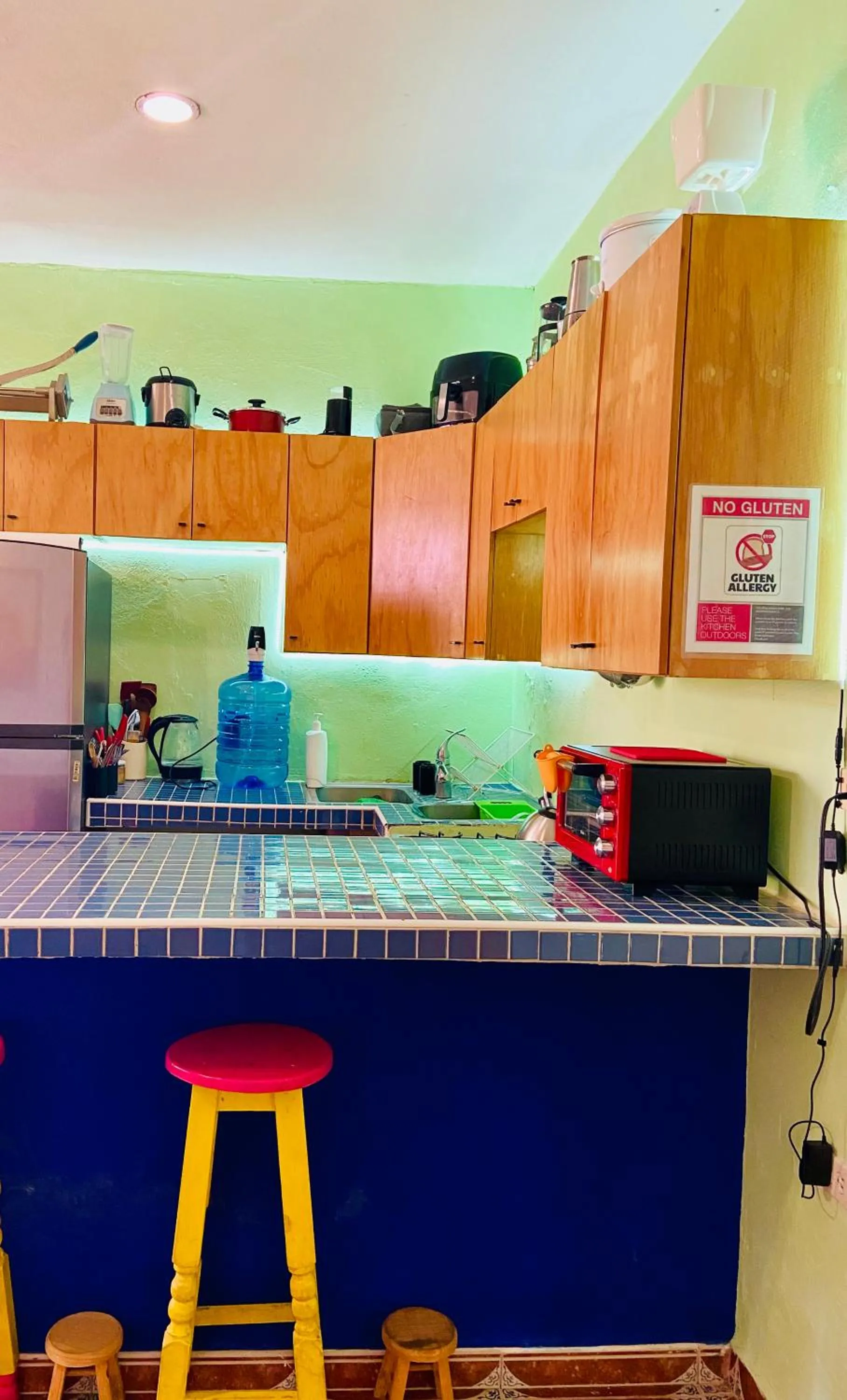 Kitchen or kitchenette in Casa Kini en Cancún