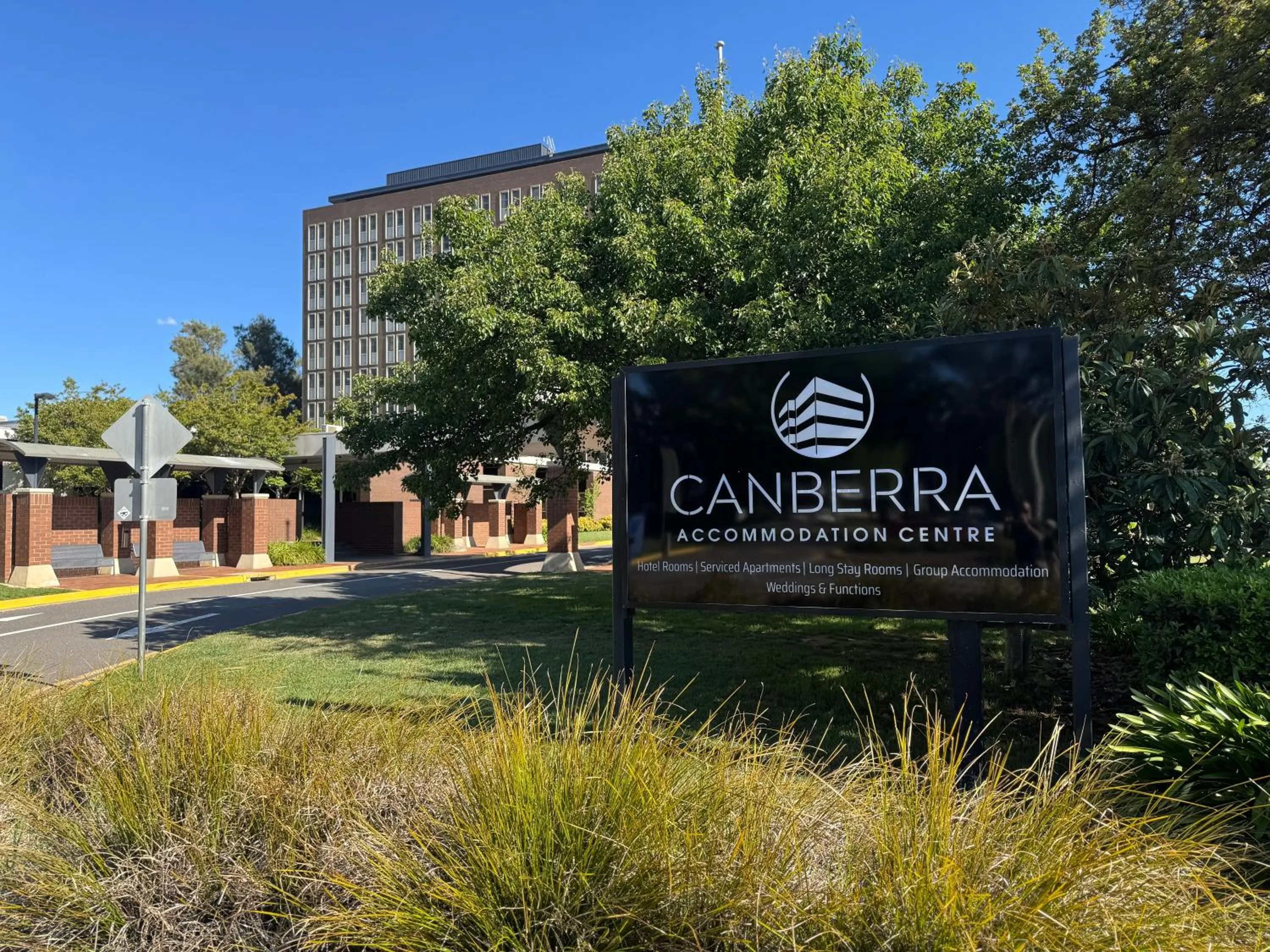 Facade/entrance in Canberra Accommodation Centre