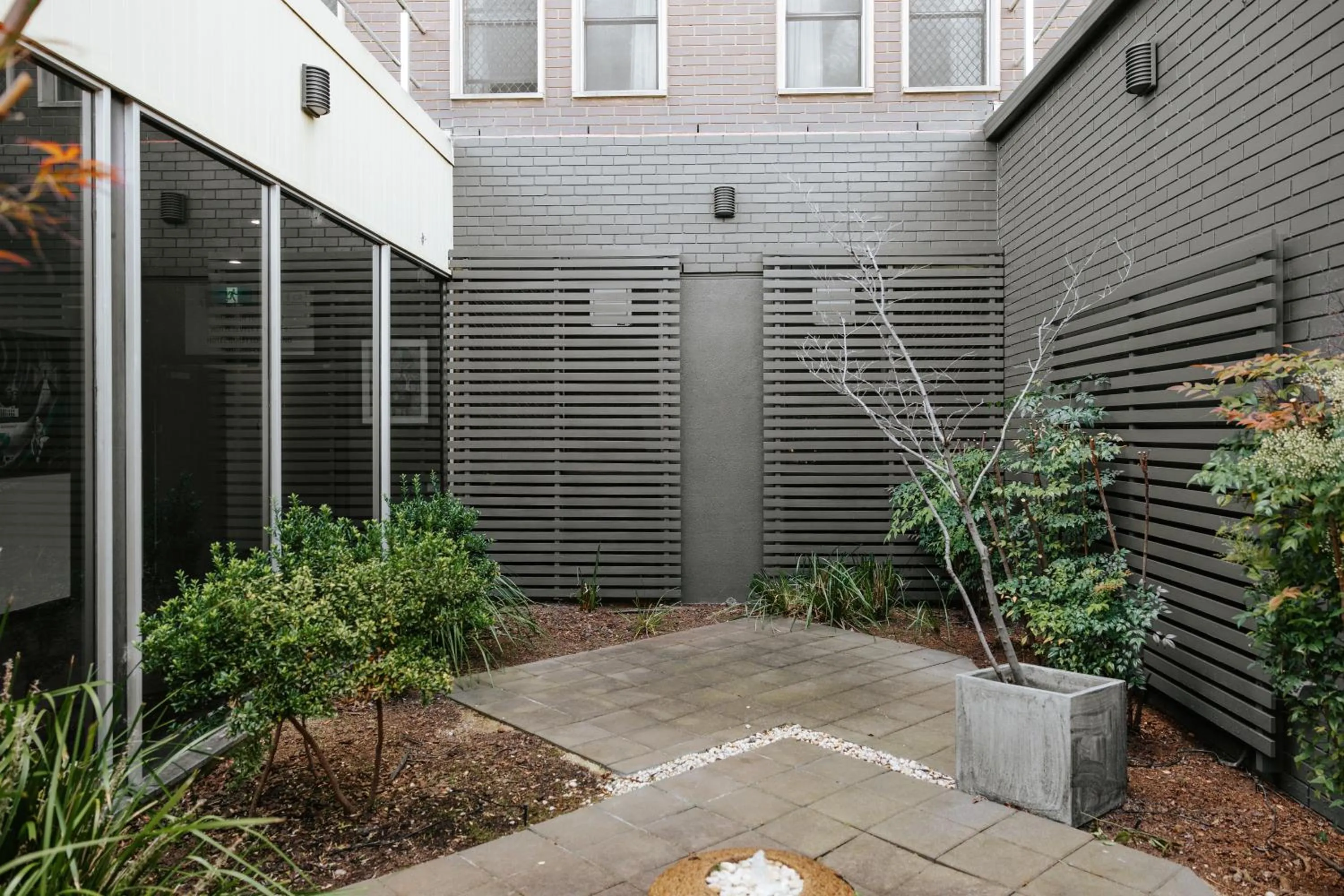 Garden in Canberra Accommodation Centre