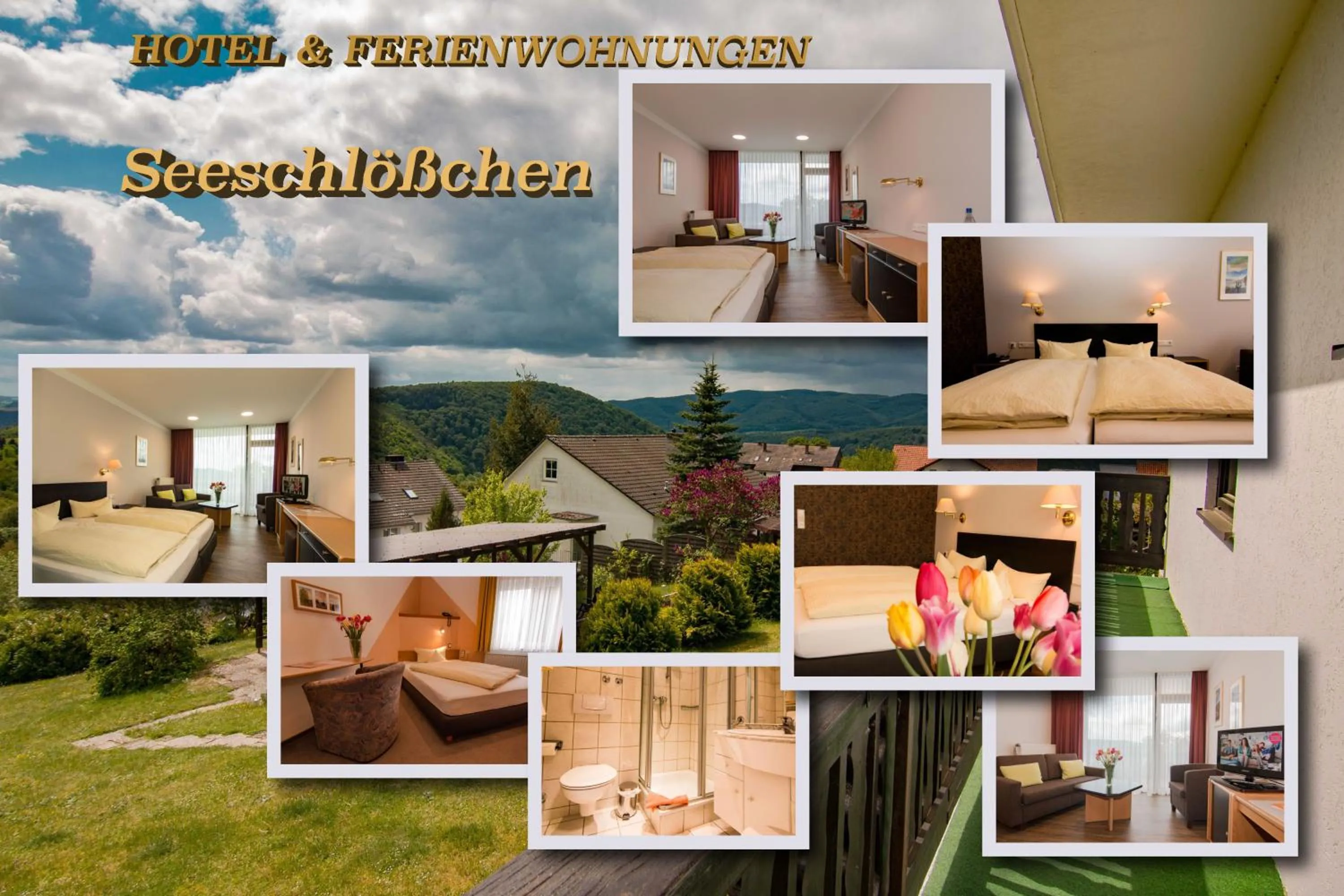 Text overlay in Garni Hotel & Ferienwohnungen Seeschlößchen
