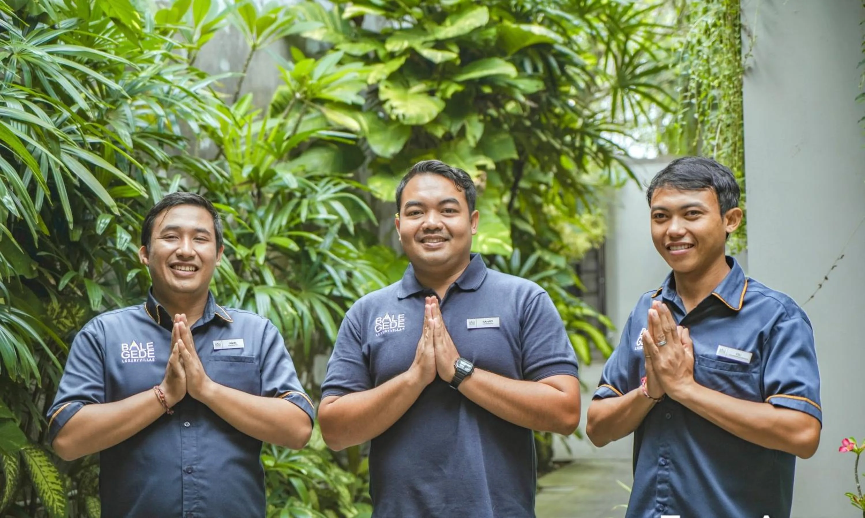 Staff in Bale Gede Luxury Villas